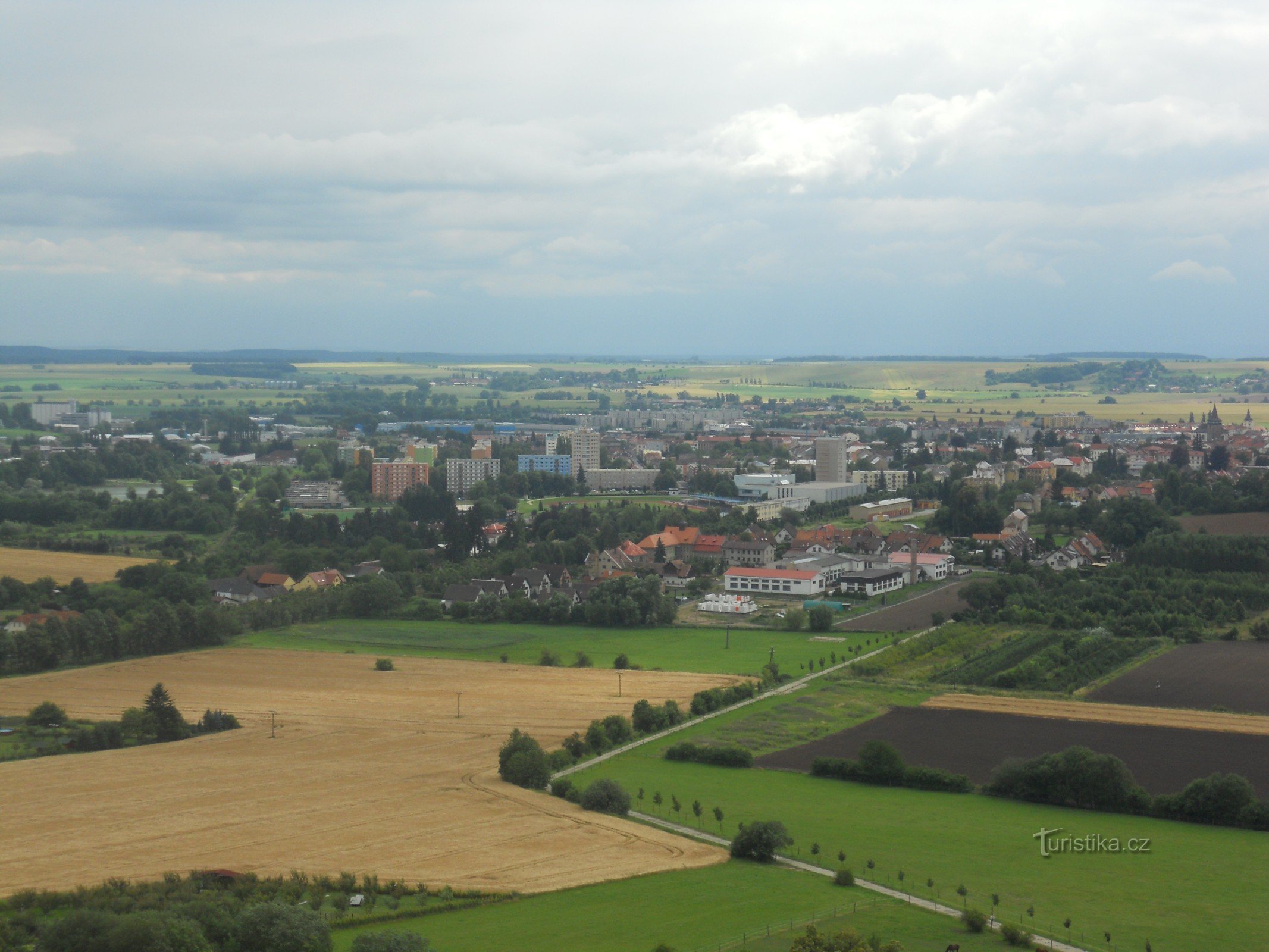 Utsikt över Jičín.