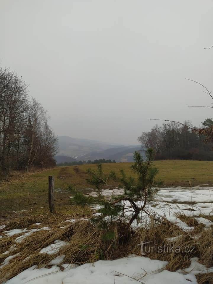 Blick auf Kašava von Süden...