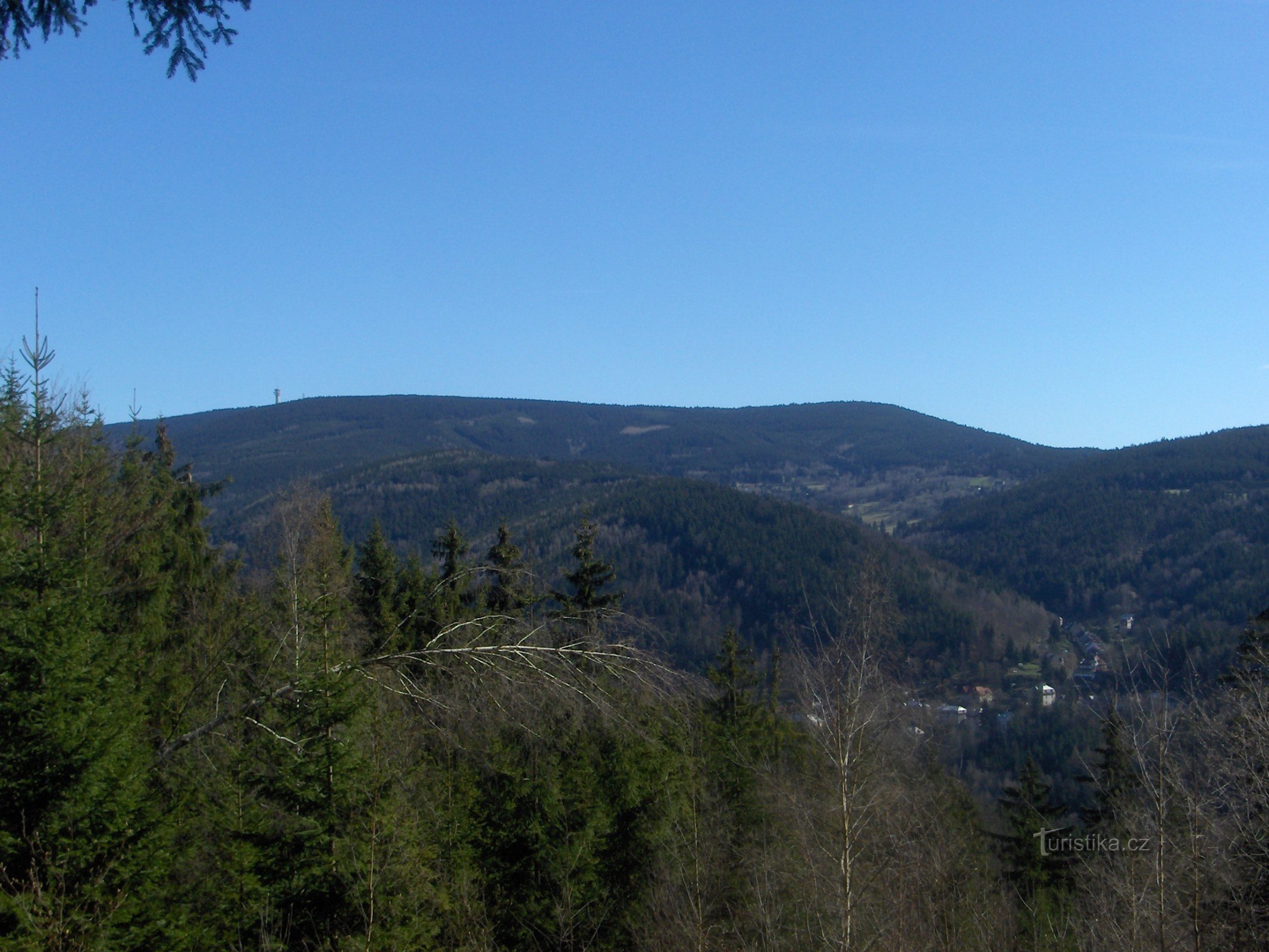 Blick auf Keilberg