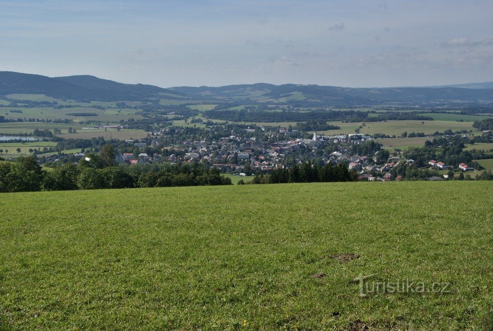 vue de Králíky