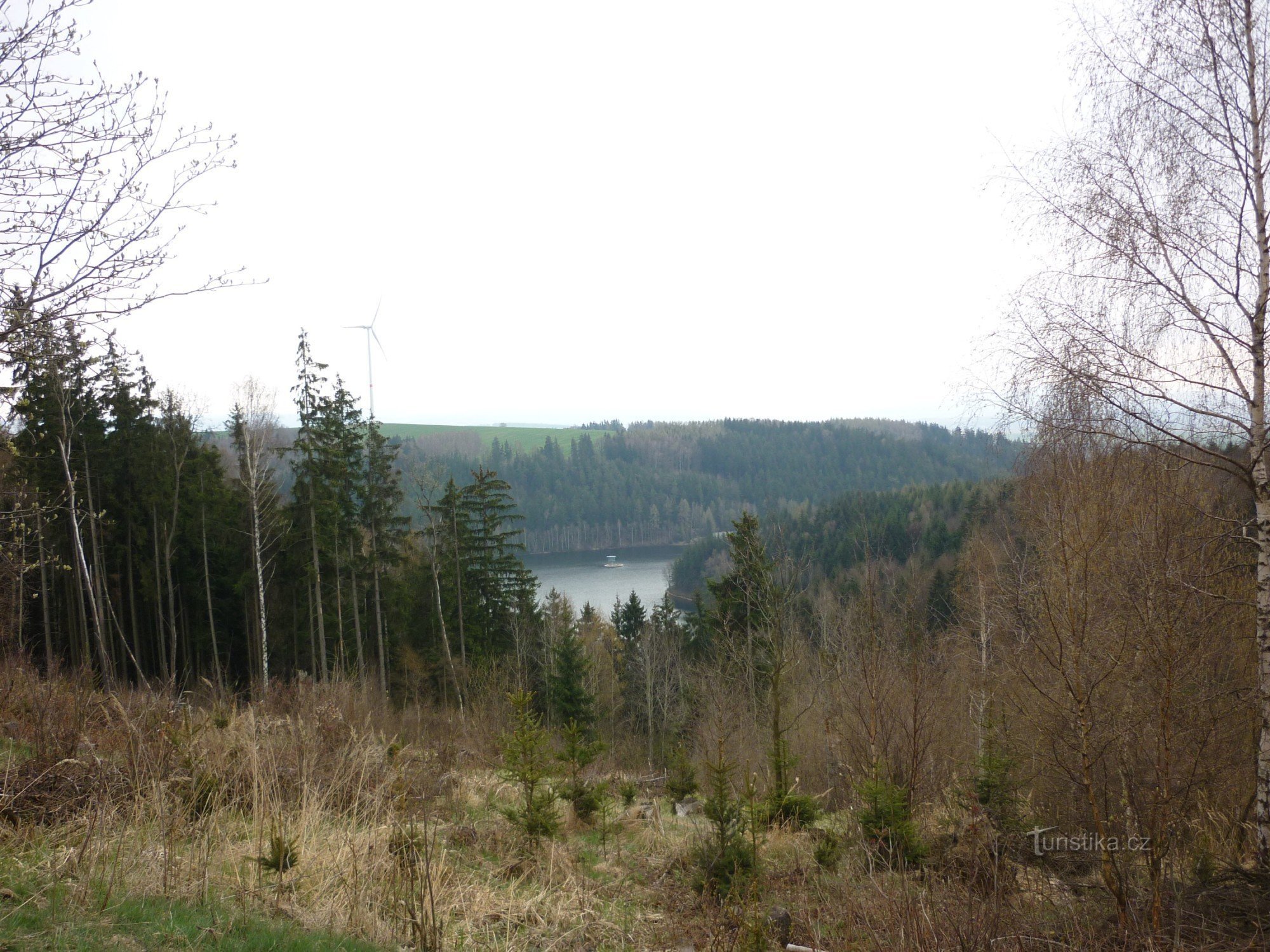 udsigt over reservoiret
