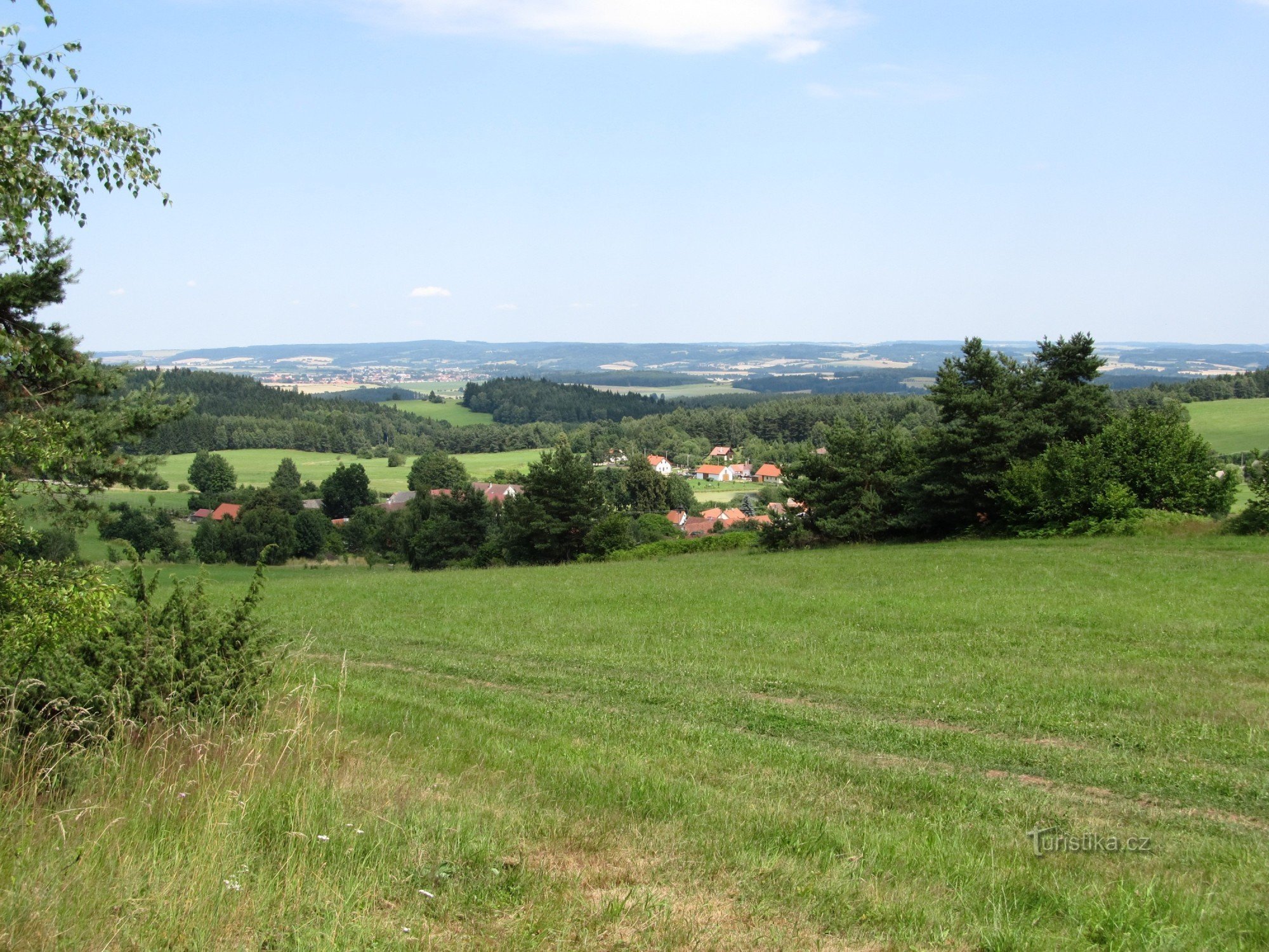 Blick auf Olší