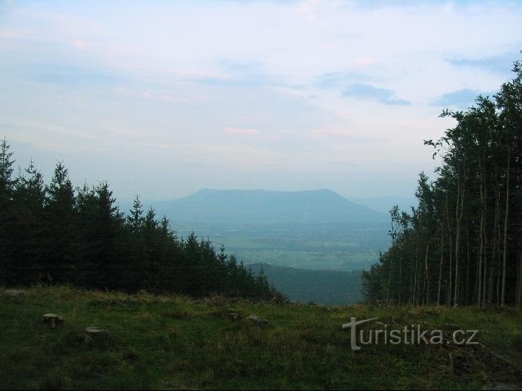 Uitzicht op Onřejník, Skalka en Frenštát