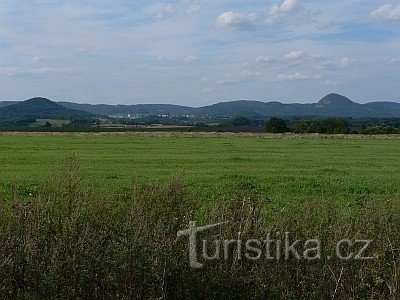 Vista para o norte