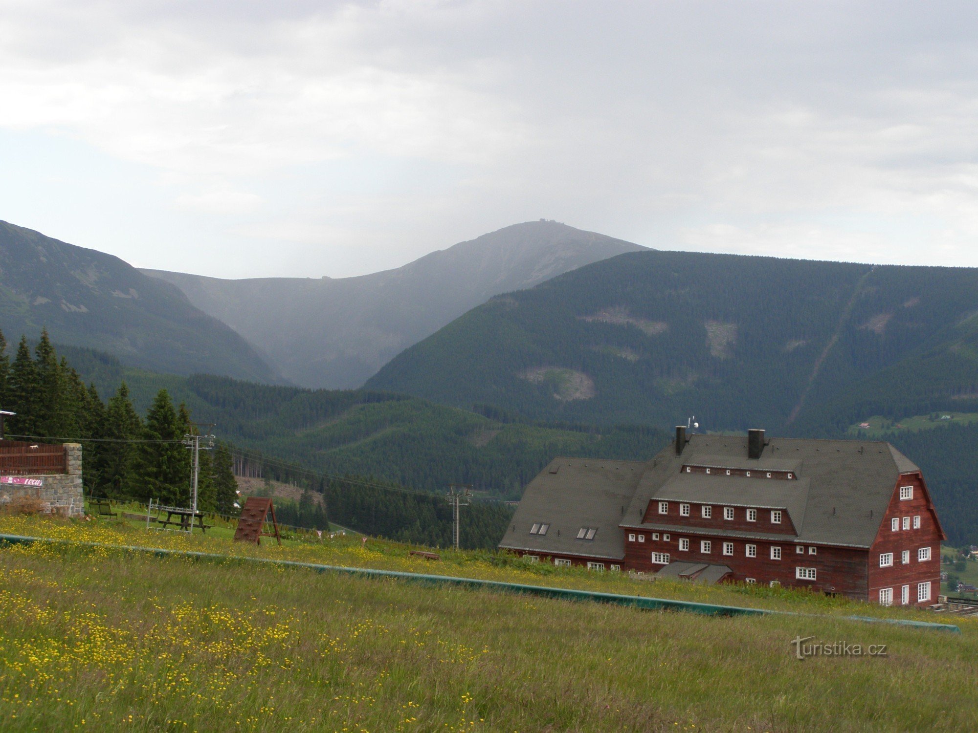 vista de Sněžka y Obří důl