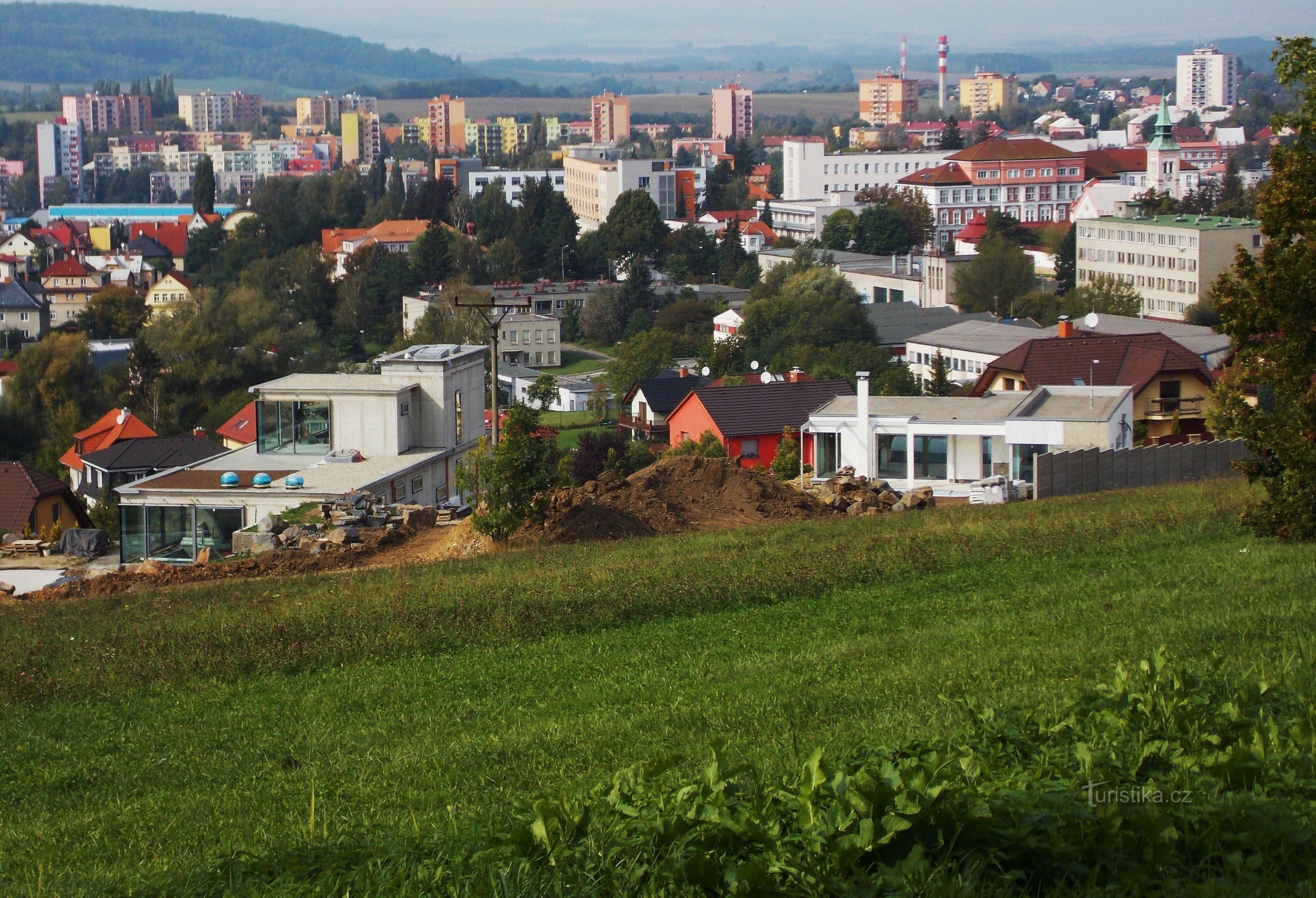 Utsikt över Starý Jičín
