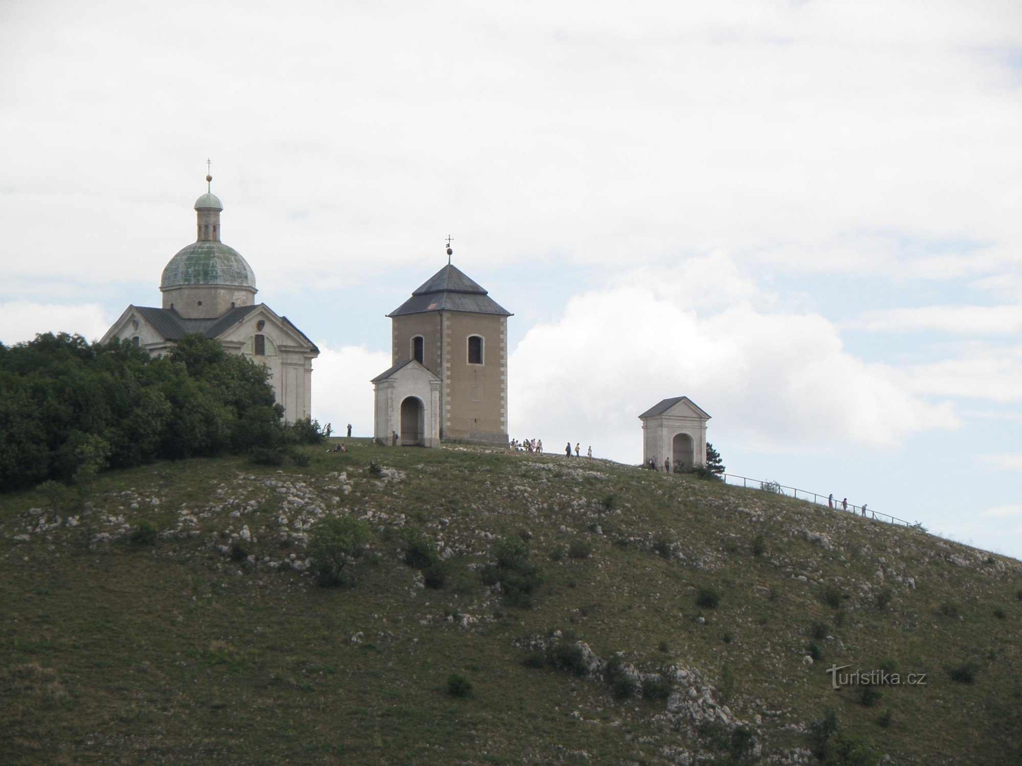 uitzicht op Svatý kopecek