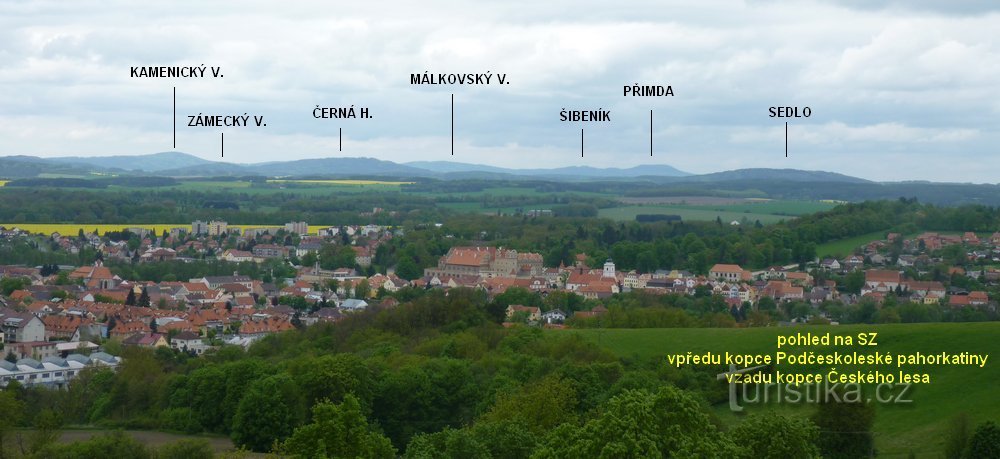 widok na NW