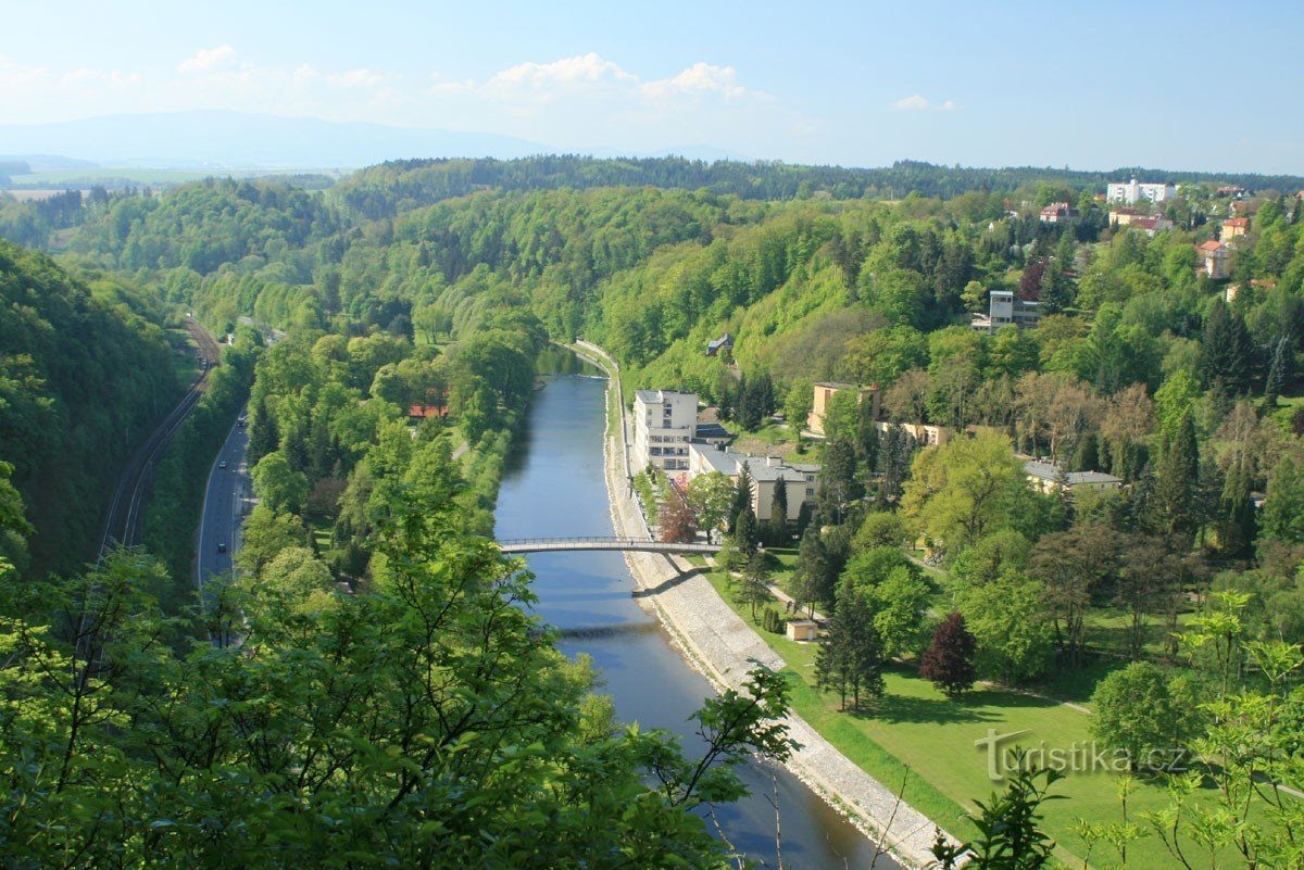 Widok na Teplice