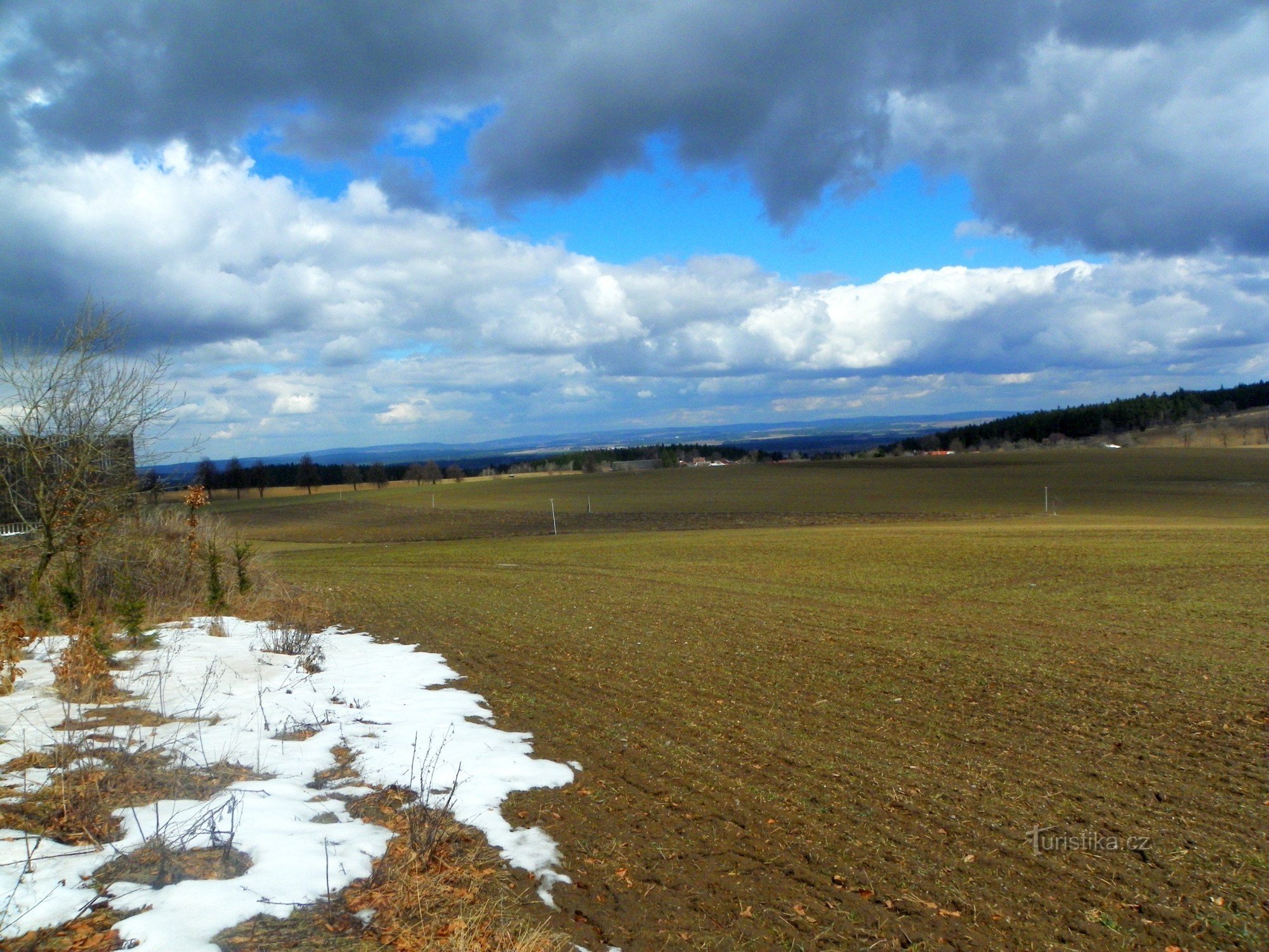 View of the Žďárské vrchy