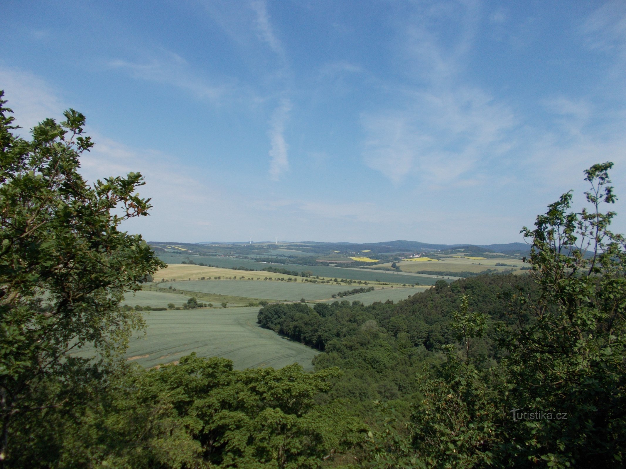 The view from the White Cross