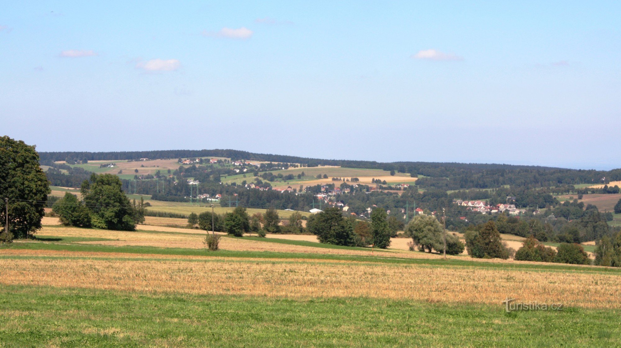 Vista dal casolare