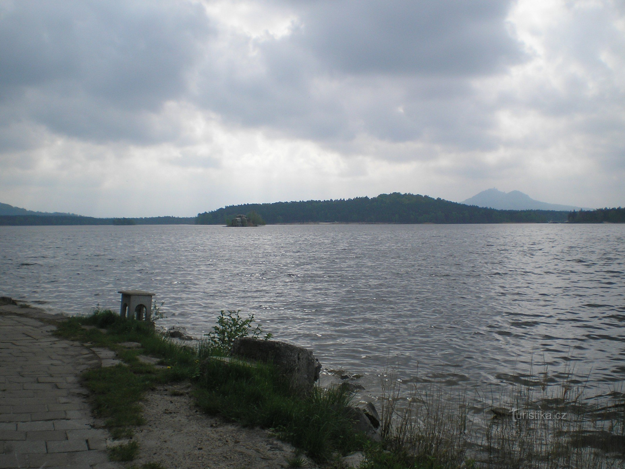 The view from Jarmila's rock