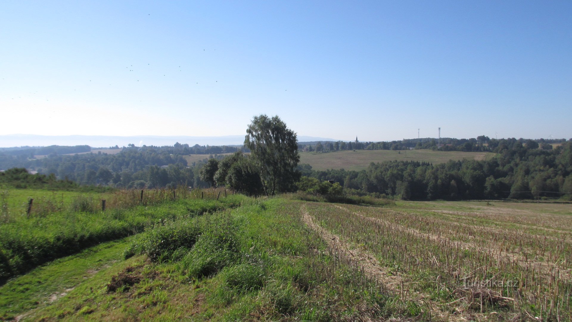 view from the chapel