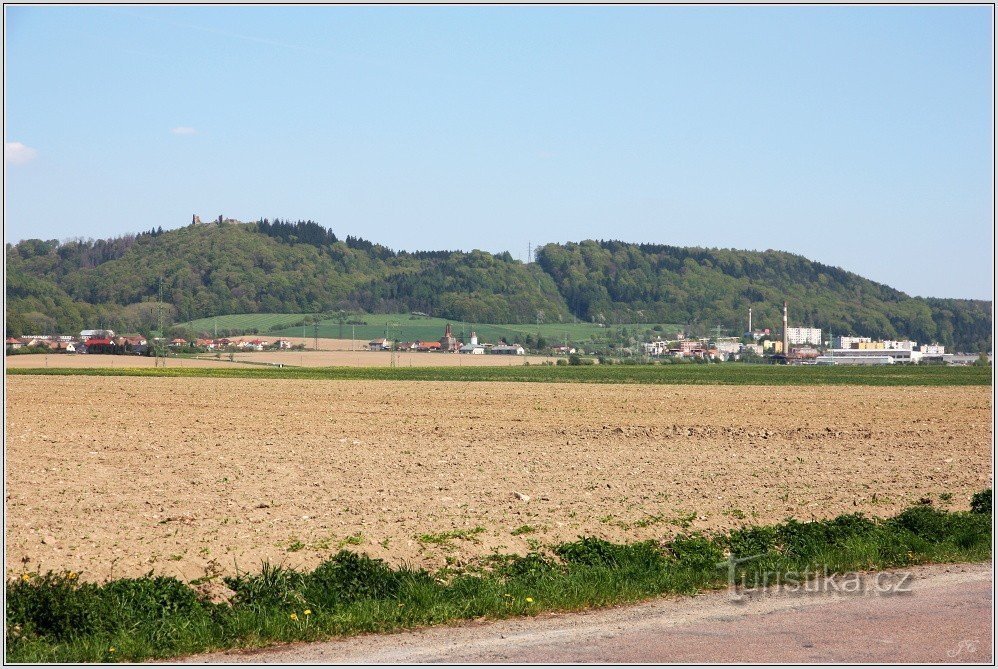 Uitzicht vanaf het Heilige Kruis