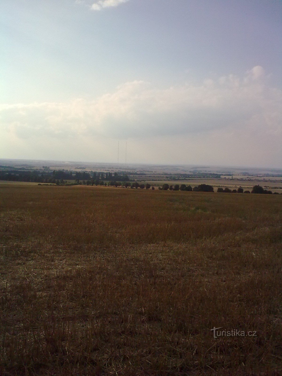 Θέα στο Lipanská mohyla