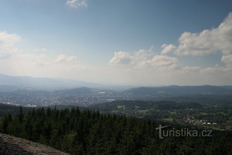 Die Aussicht vom Schwarzen Brunnen