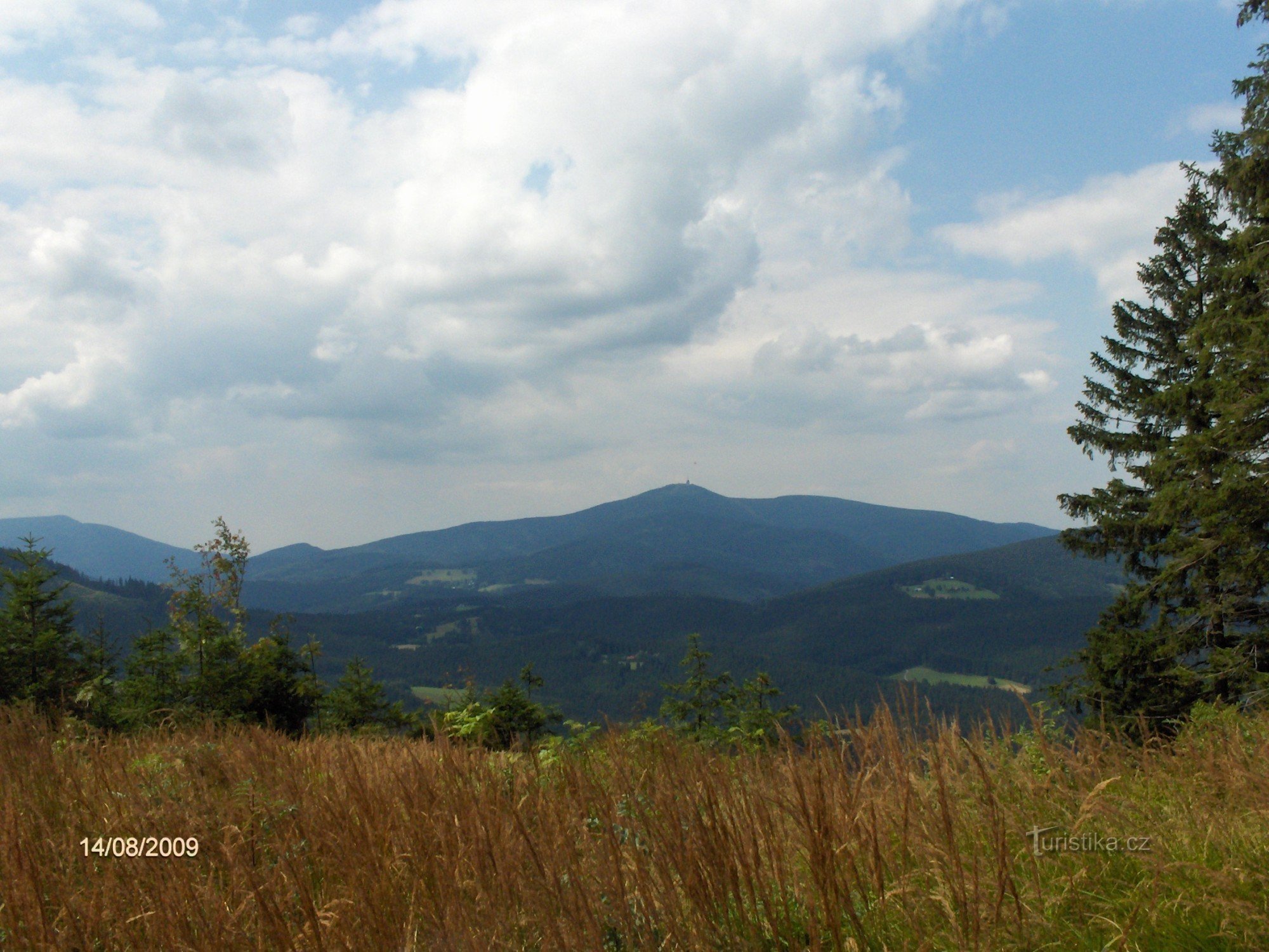 View from the road to Bíly Kříž 1