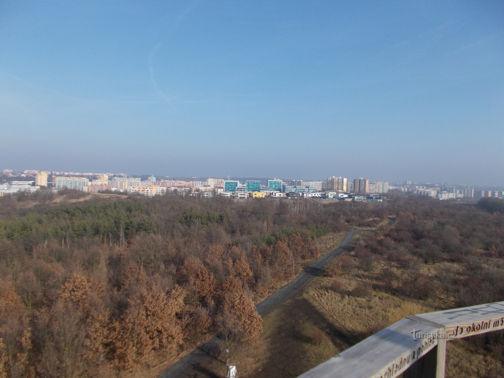 Utsikt från Doubravka