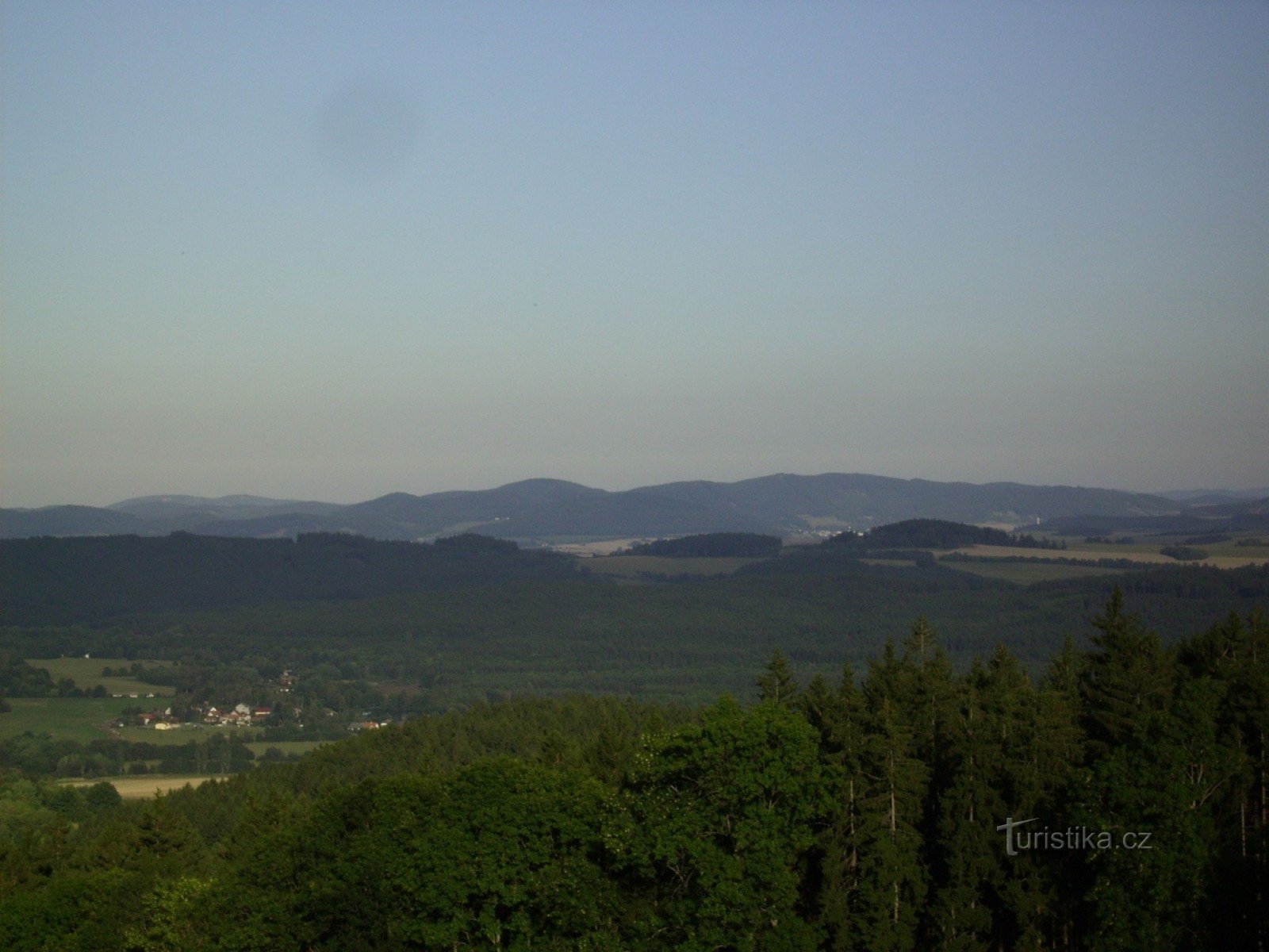 Widok z hotelu Vylhdy