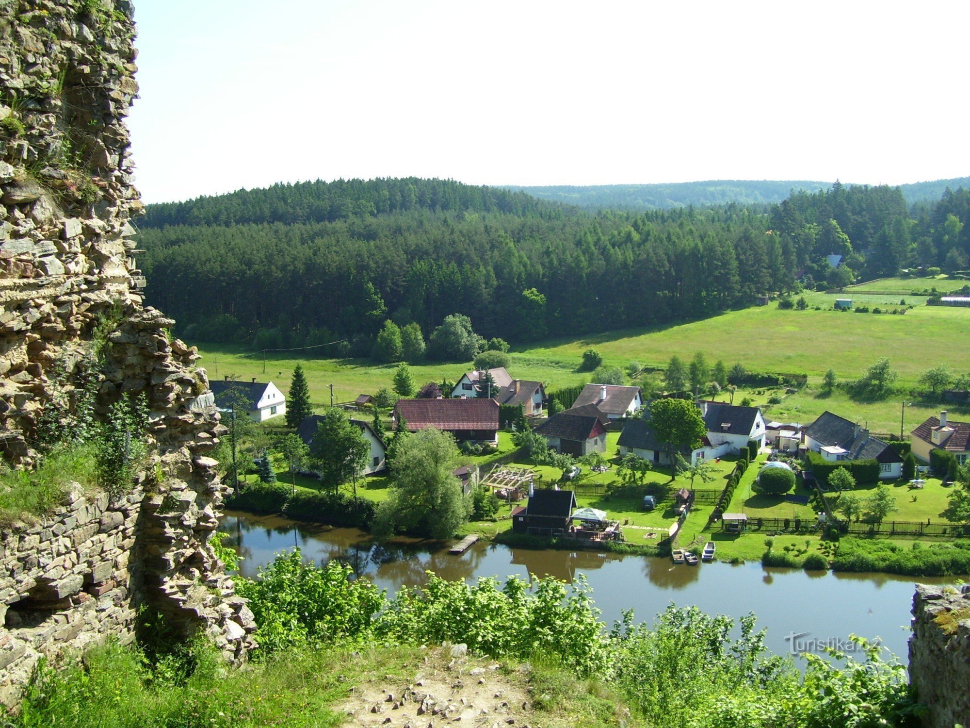 utsikt från slottet