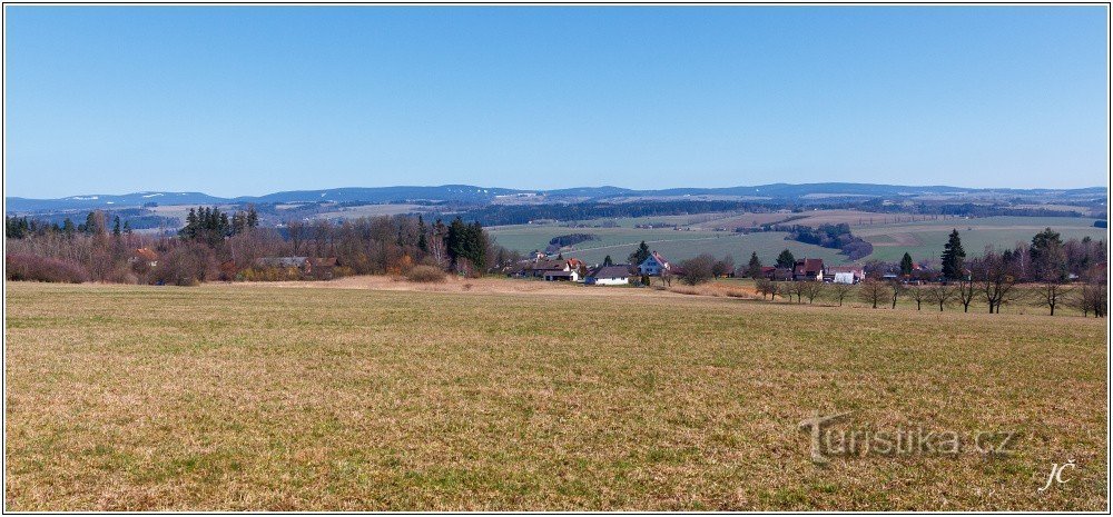 The view from Jahodová hora