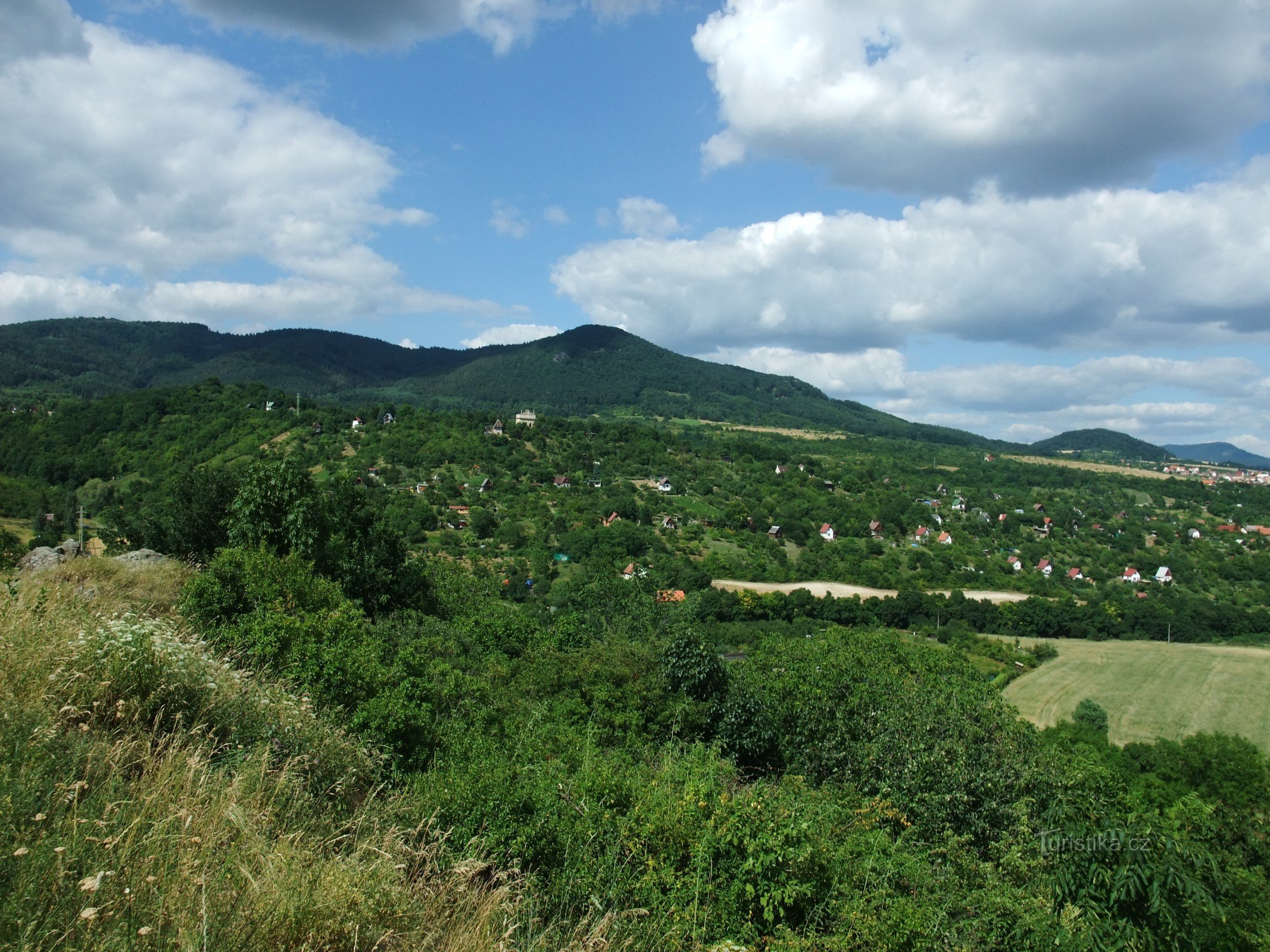 Uitzicht vanaf Kočka