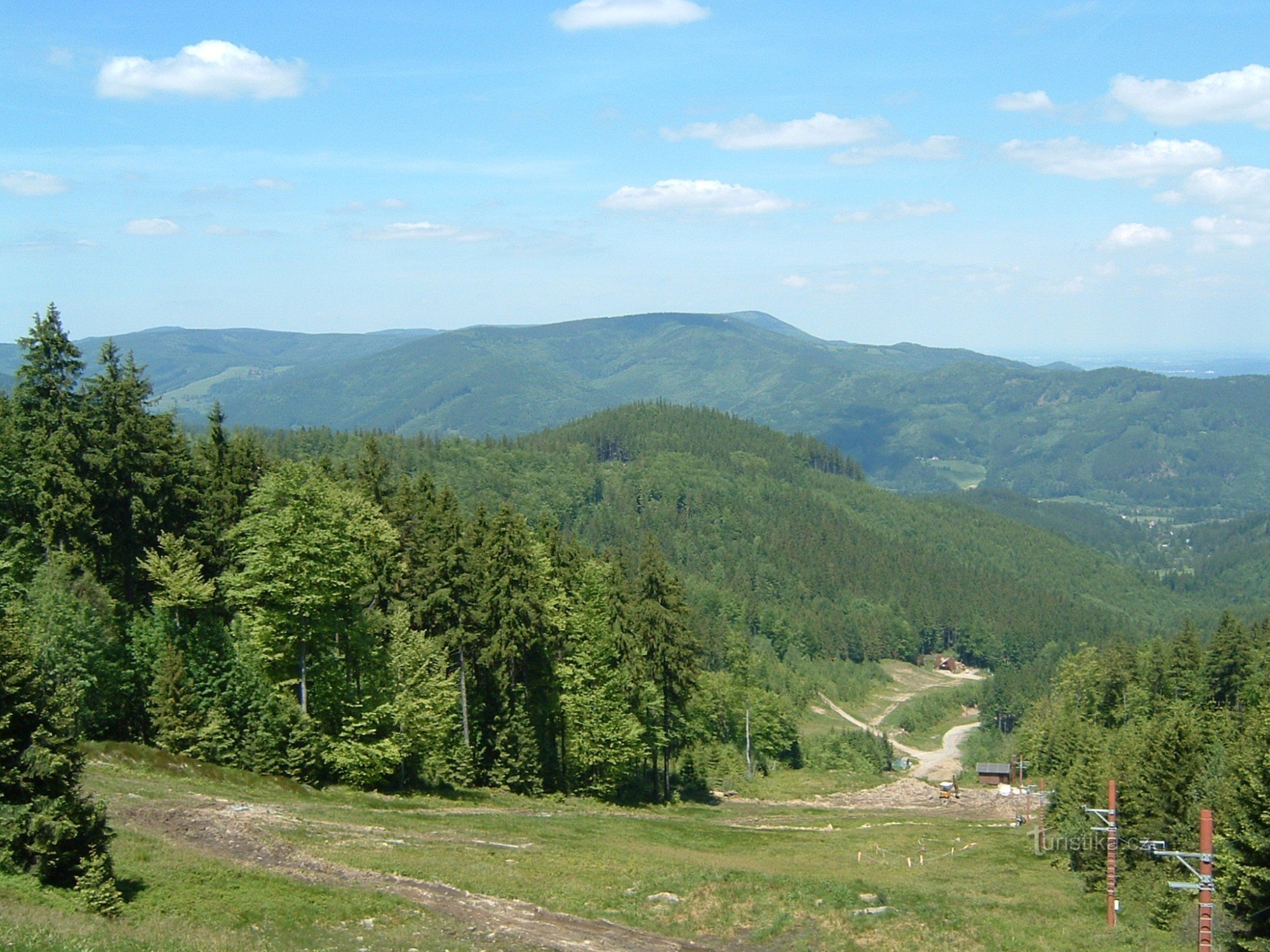 View from Kostelek