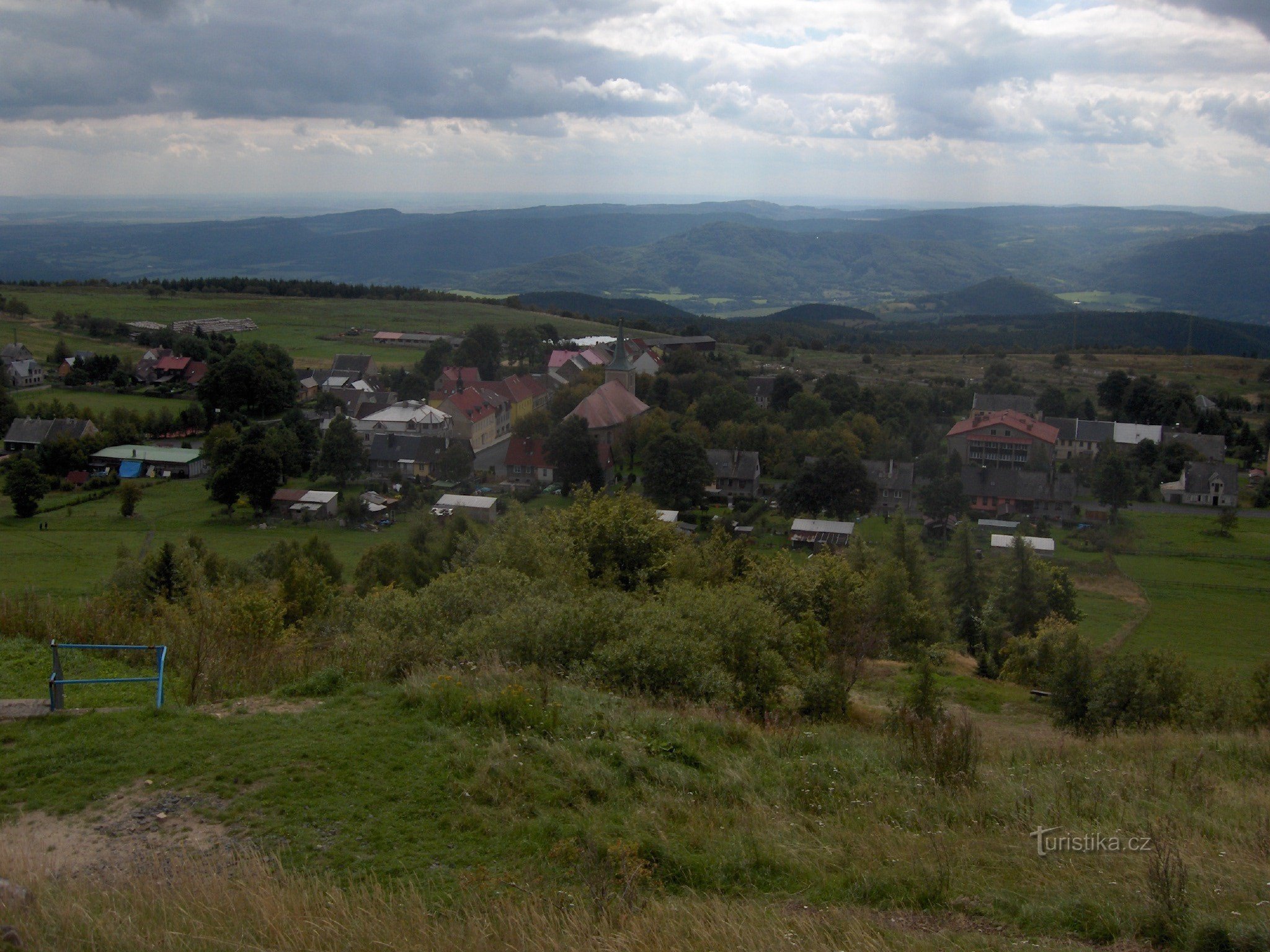utsikt från Měděnec