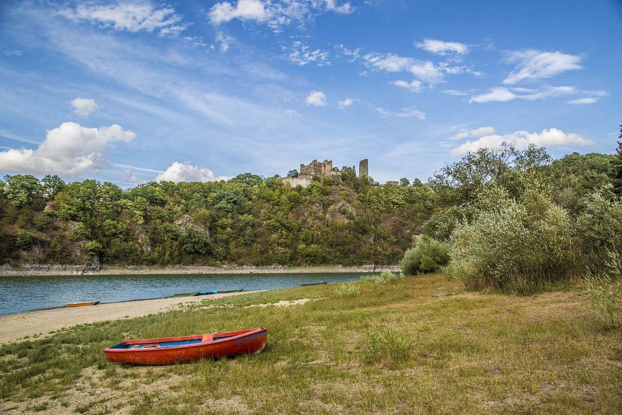 Vista dalla spiaggia