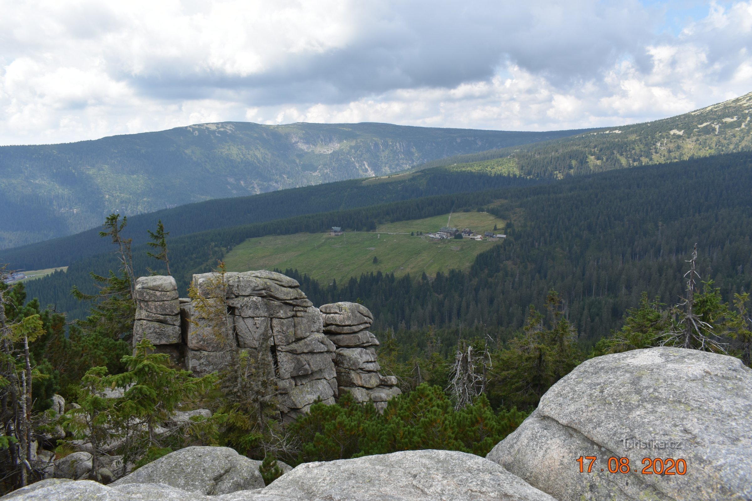 vue depuis Ptačí kamen