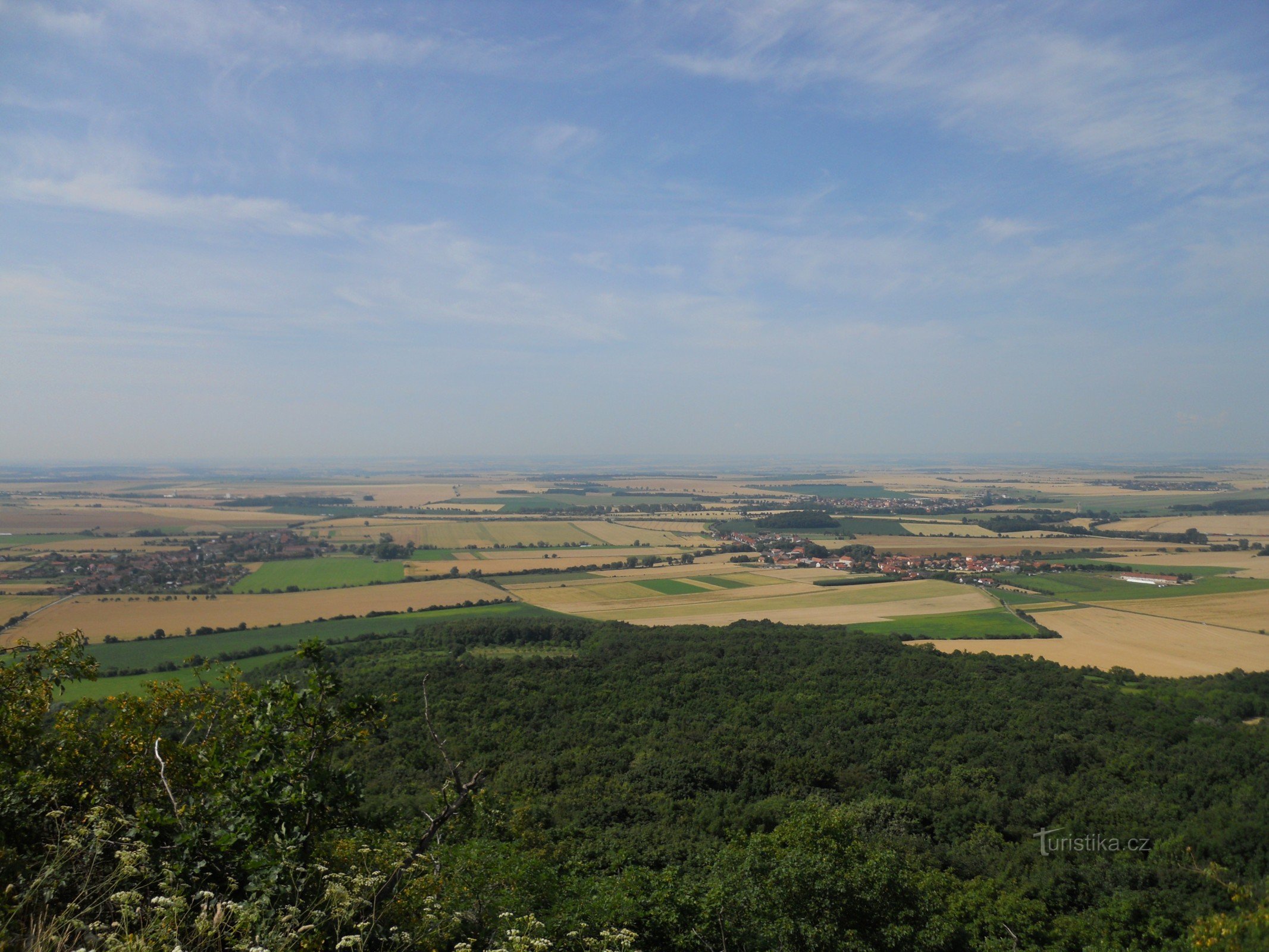 Widok z Říp