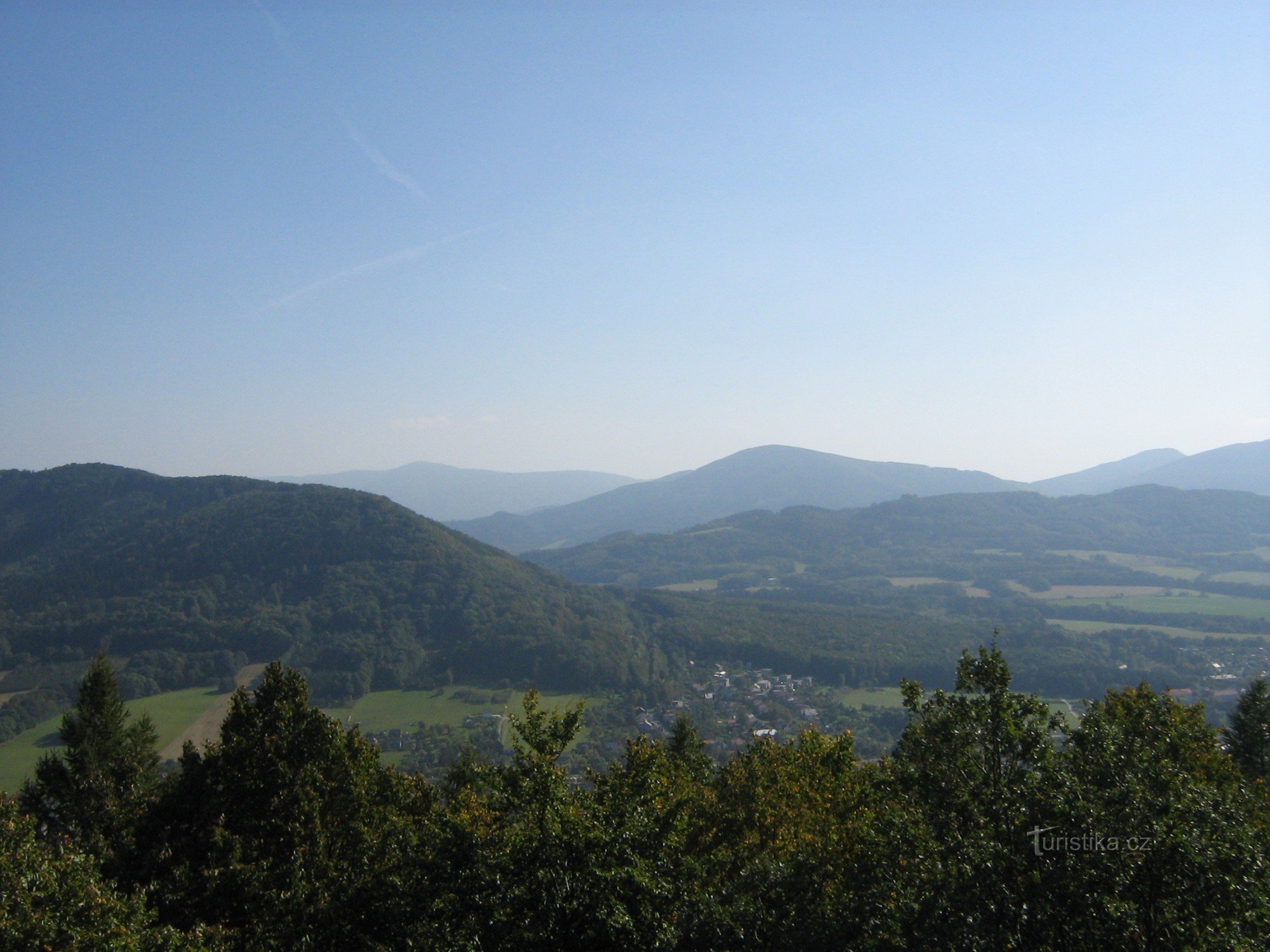 Vista da torre de observação