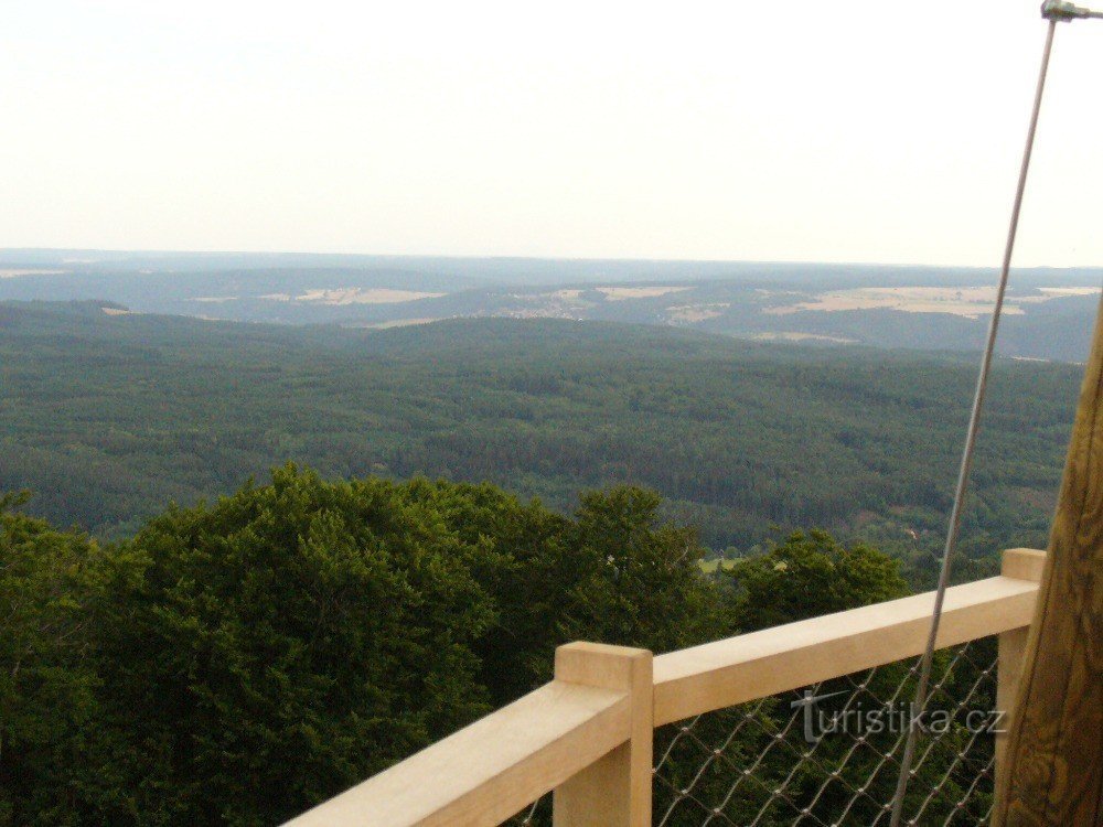 vista desde el mirador de Máminka