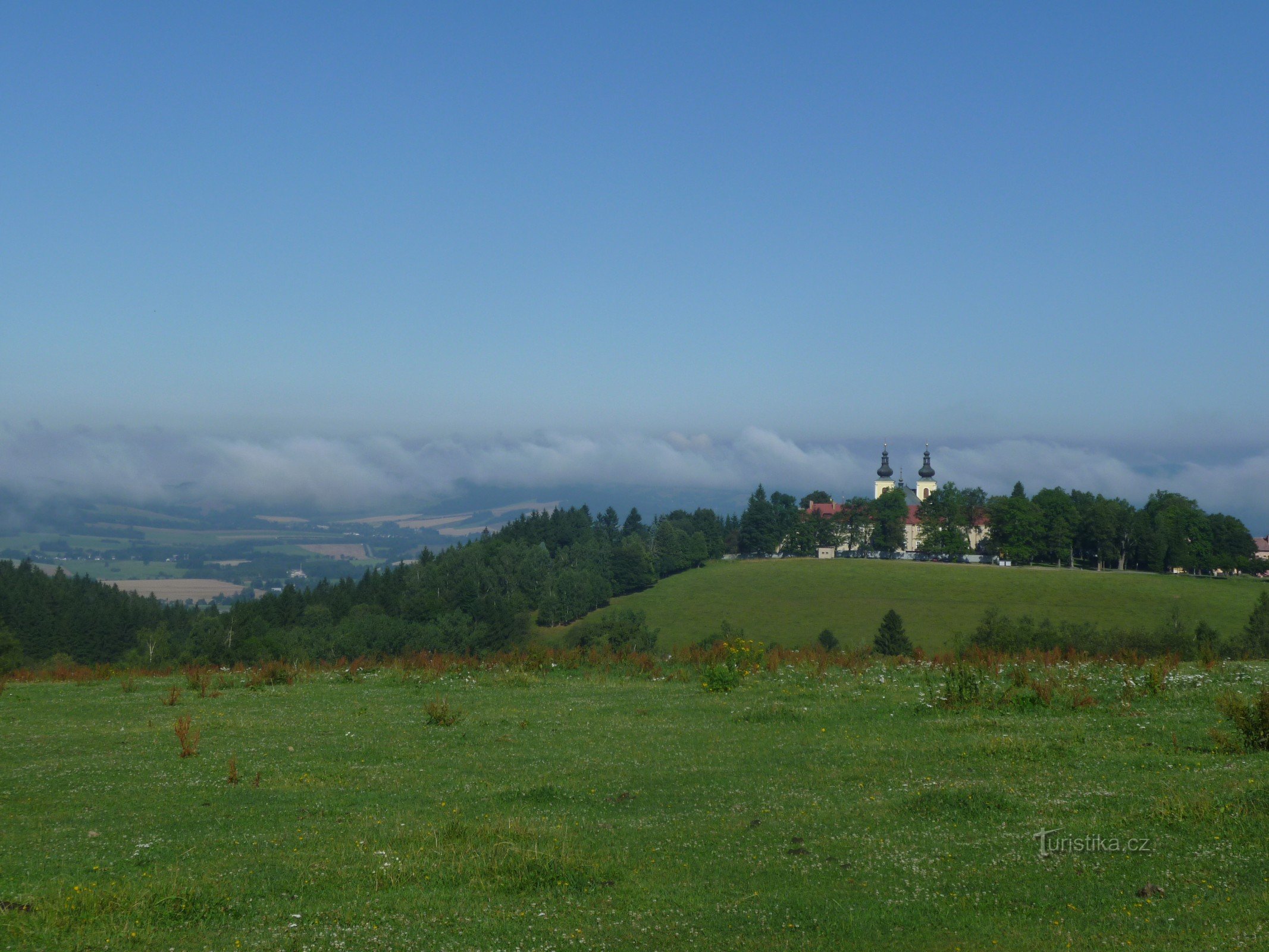 widok z wieży widokowej Val