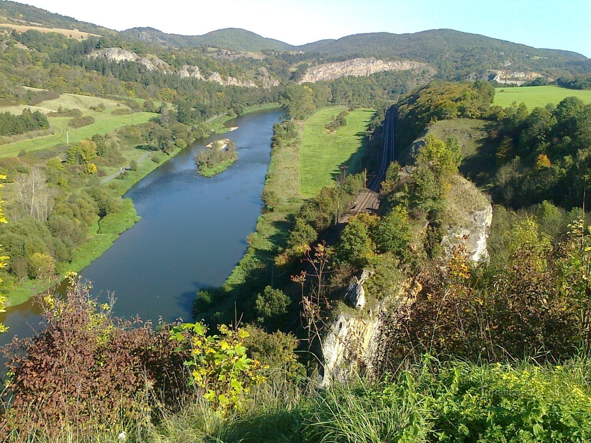 La vista da Tetin