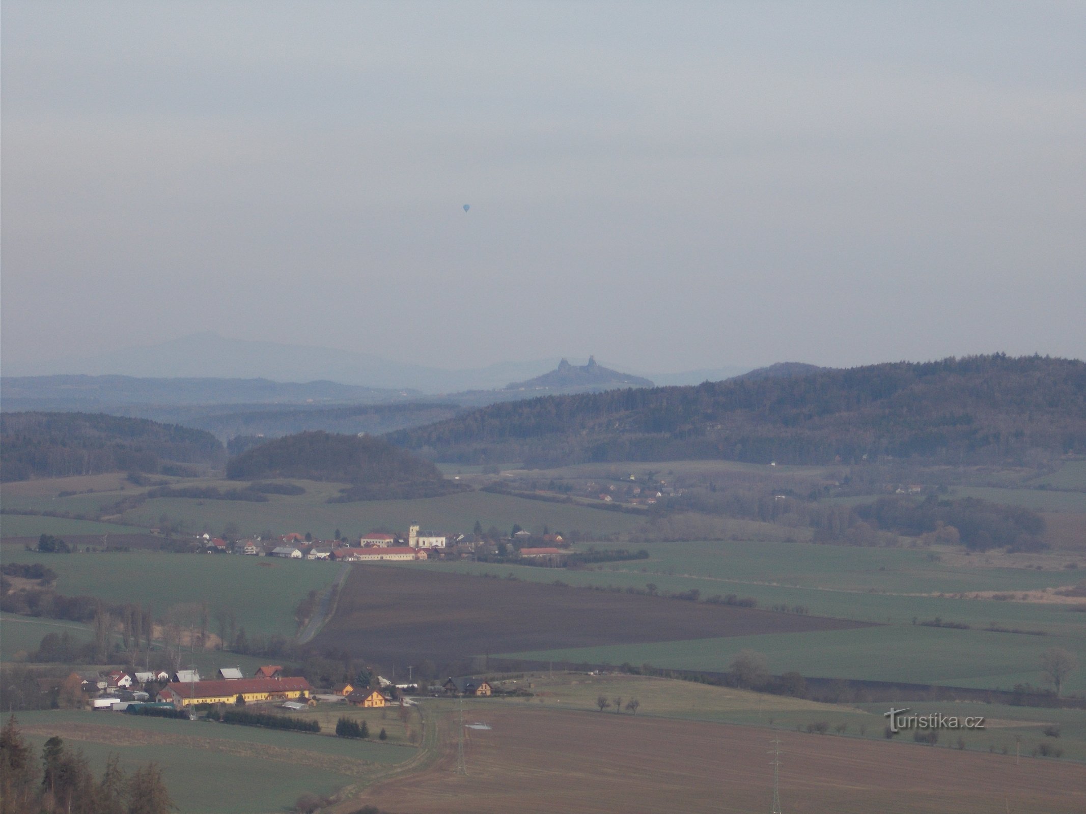 Uitzicht vanaf Veliš