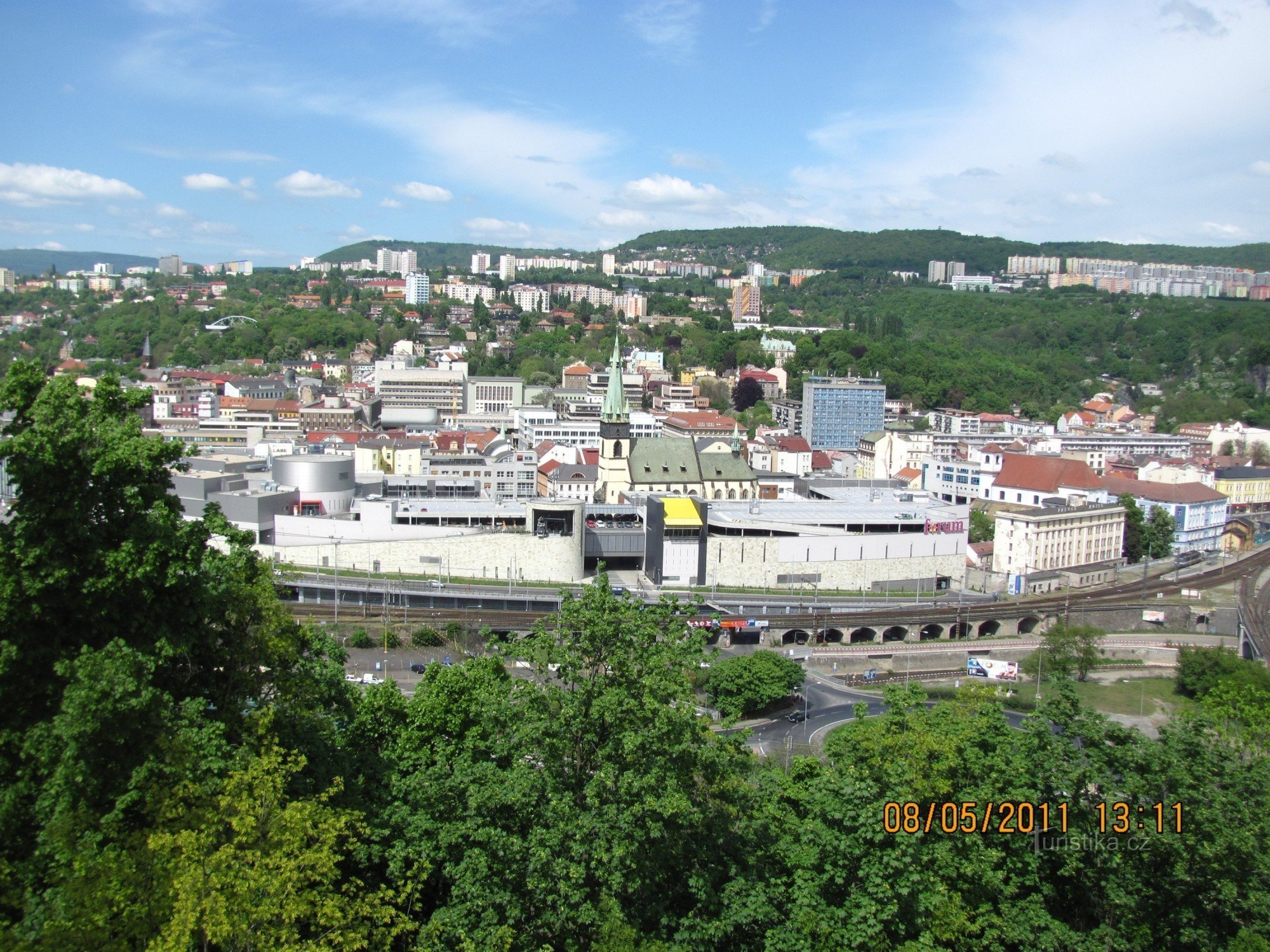 Blick von Větruš