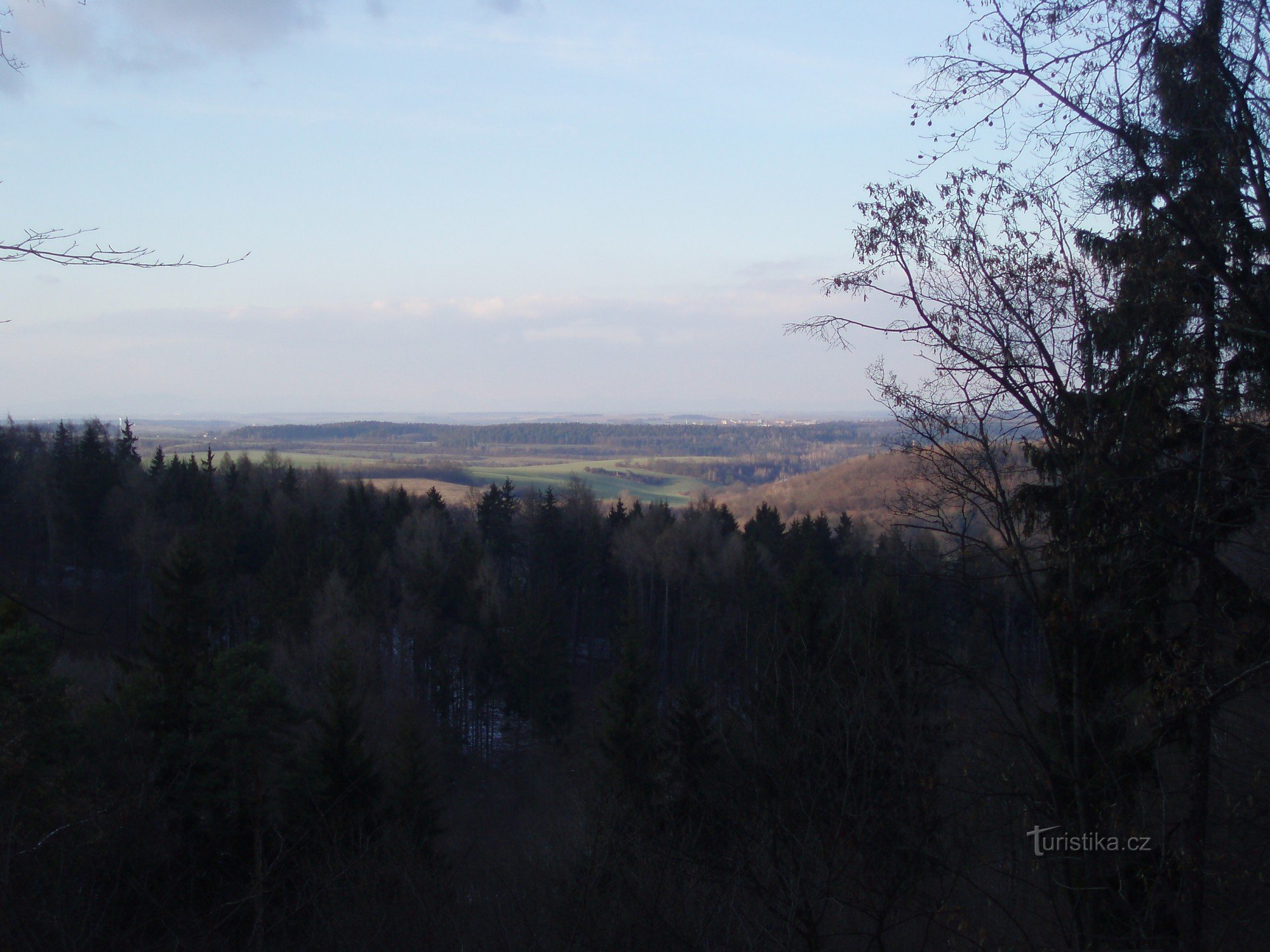 Der Blick vom Aussichtspunkt