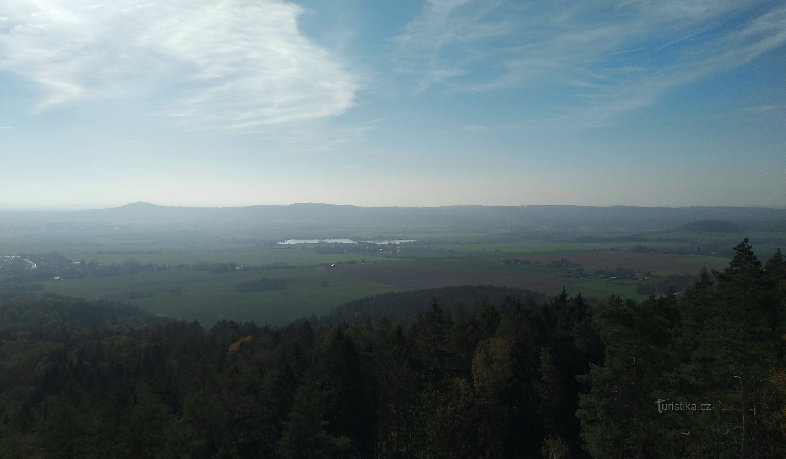 uitzicht vanaf het uitkijkpunt van Václav Čtvrtek