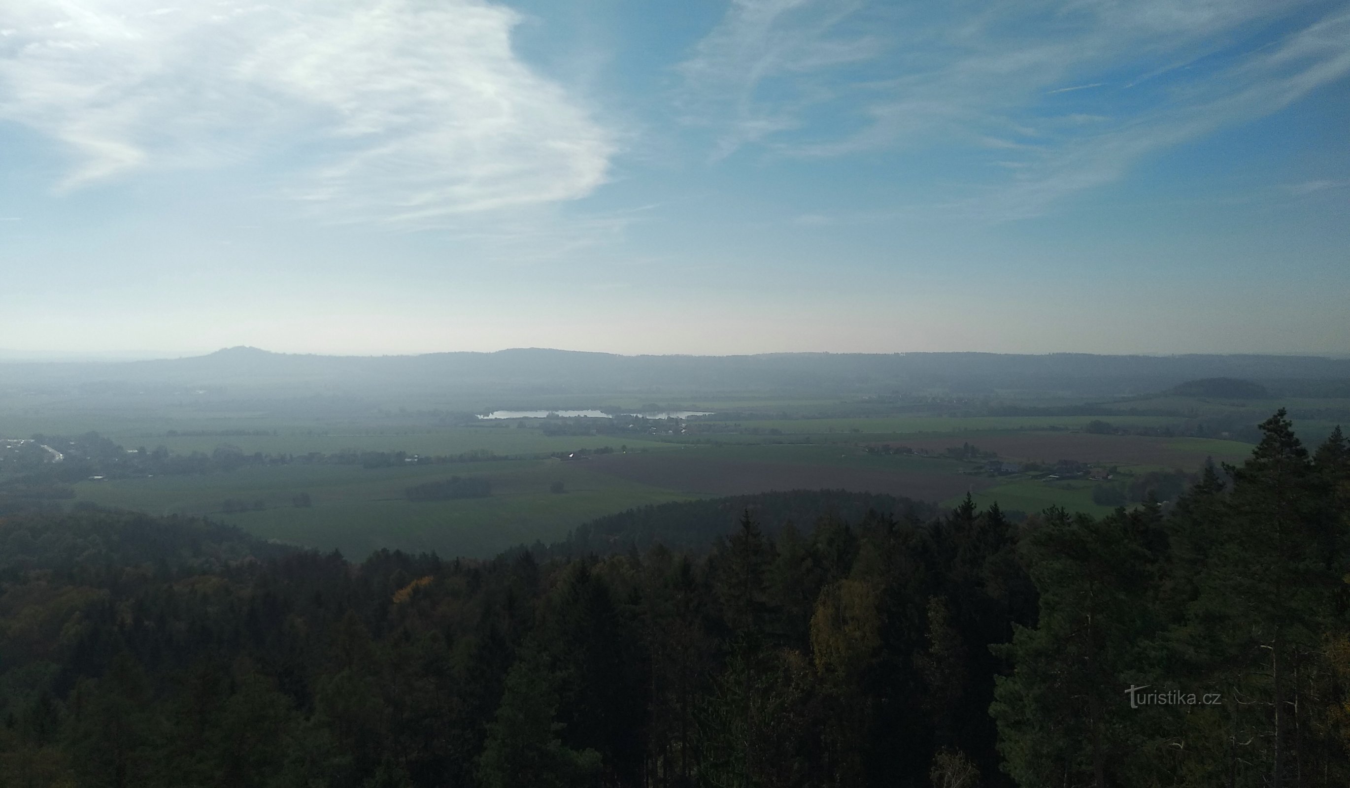 vista do ponto de vista de Václav Čtvrtek