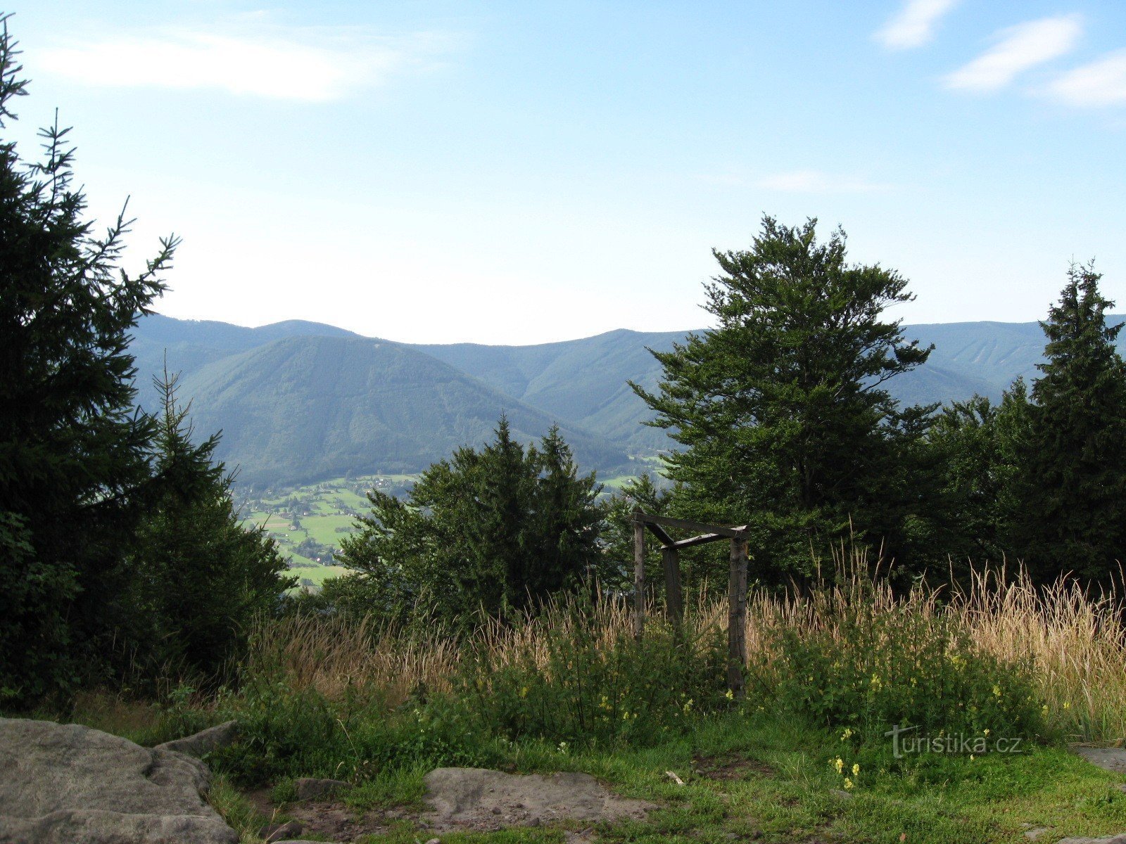 Uitzicht vanaf Skalka