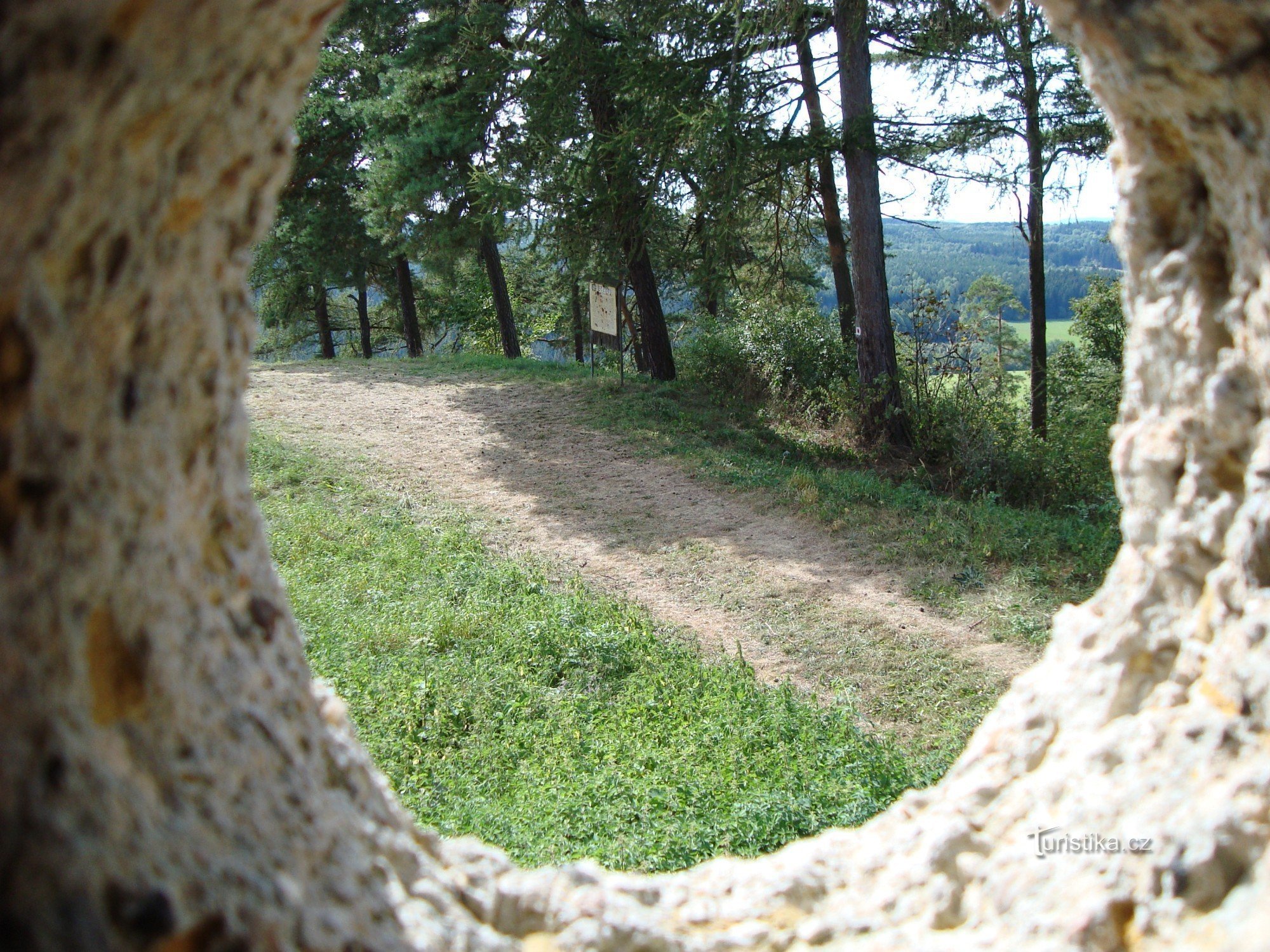 Vista dal seminterrato