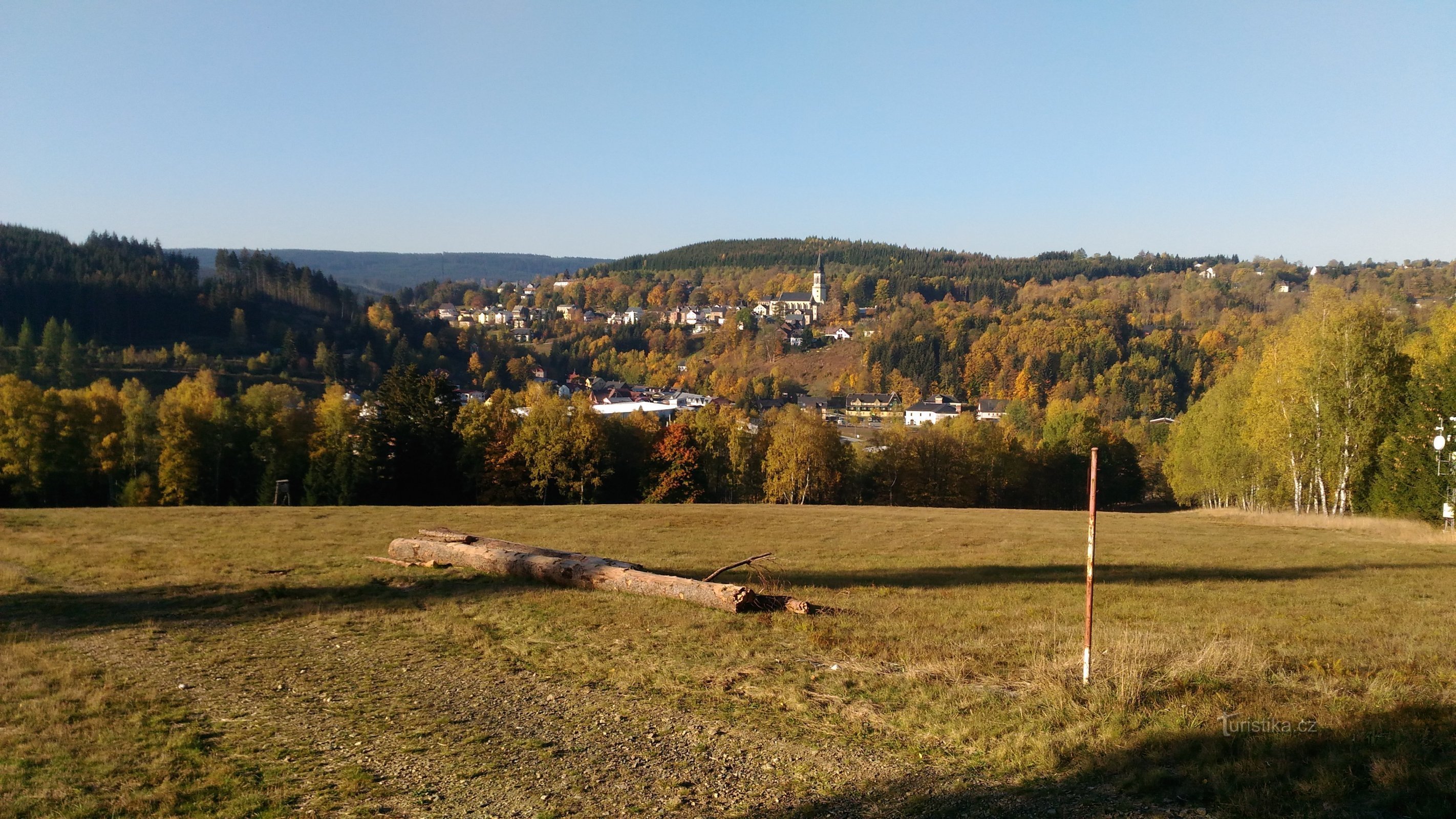 Vista dal lato soleggiato