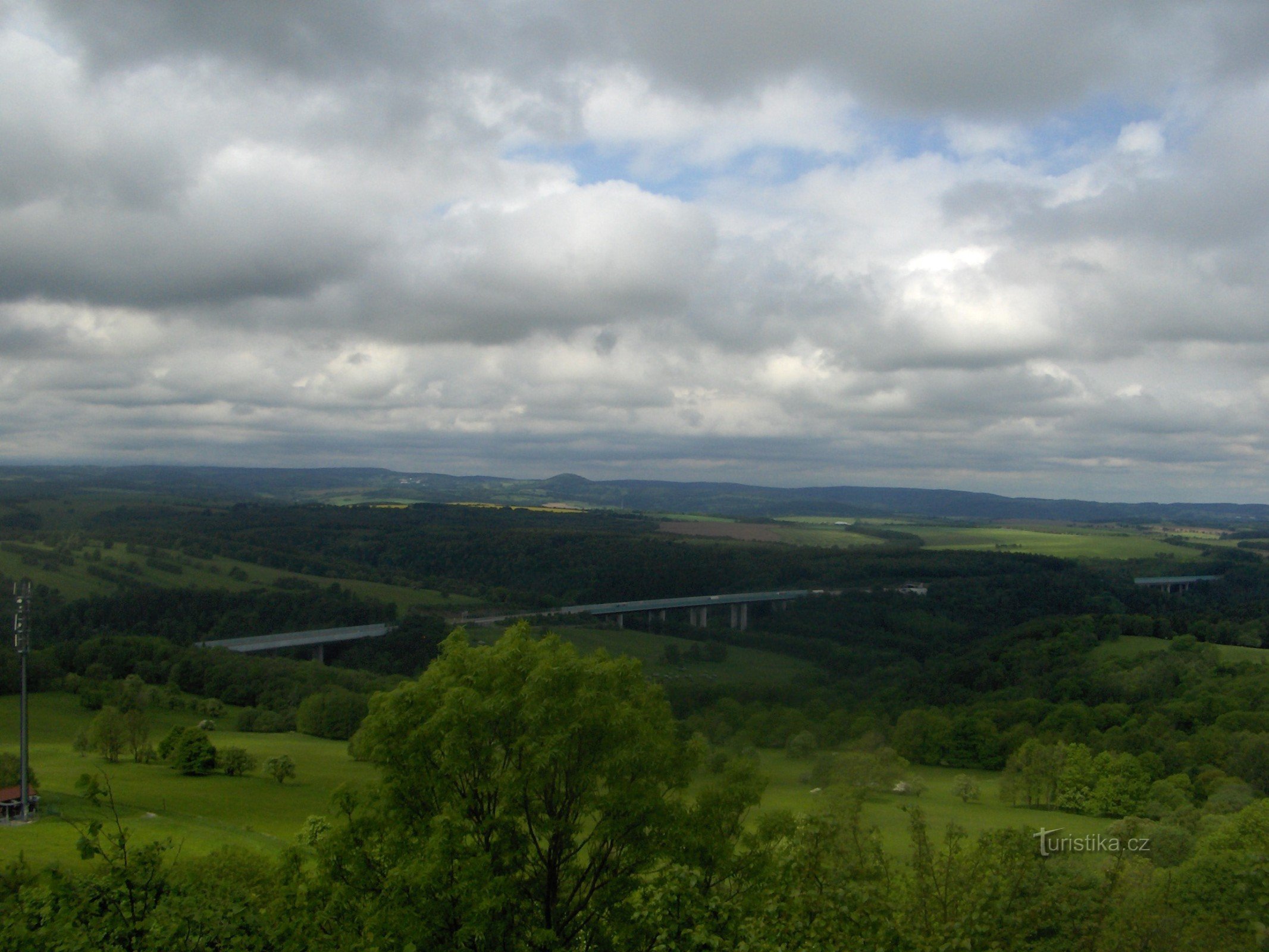 widok ze Špičák