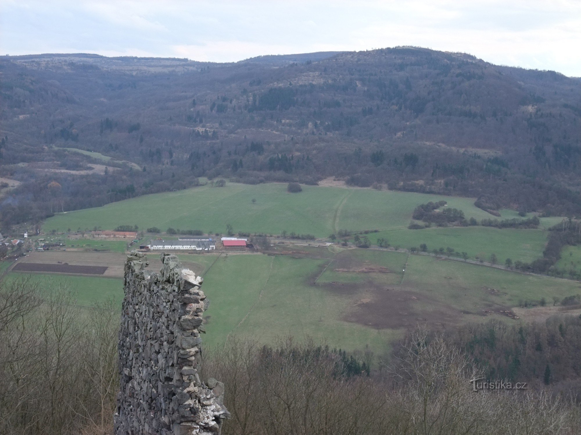 Die Aussicht von Šumburk