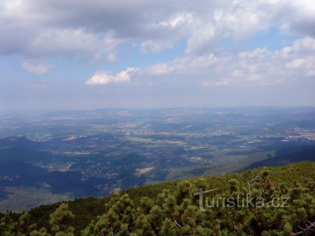 vista desde Svorová hora