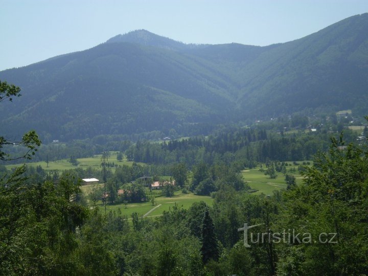 Utsikt från under Ondřejník