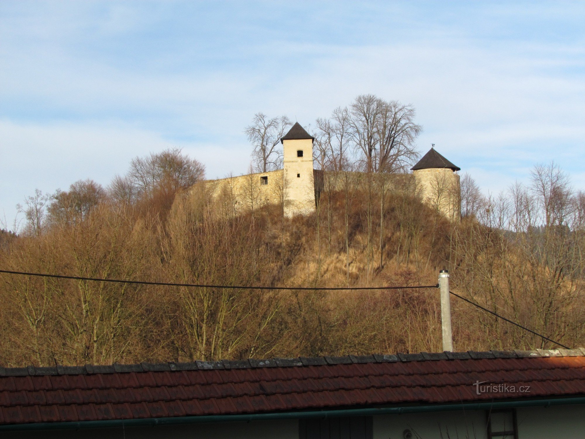 quang cảnh của lâu đài