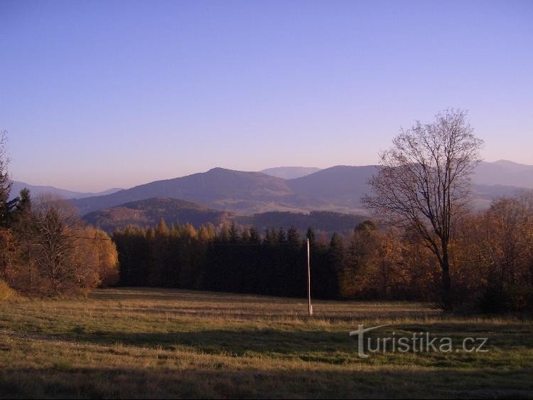 Aussicht von der Kreuzung Kubankov